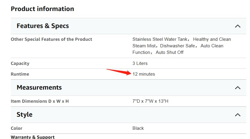 Livatro Stainless Steel Humidifier, 3L Warm Mist Humidifier, Easy Clean with Warm Steam Humidifier, Healthy Air Mist Humidifiers for Bedroom Living Room, with Sleep Mode and Auto-off Setting customer photo 1