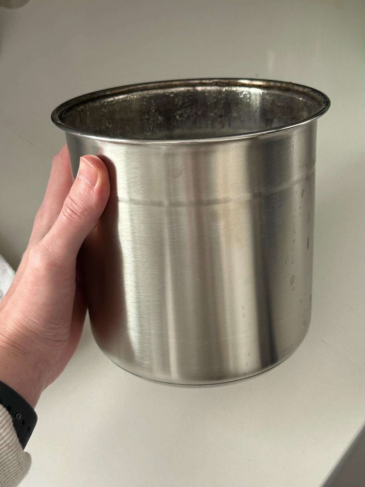 Livatro Stainless Steel Humidifier, 3L Warm Mist Humidifier, Easy Clean with Warm Steam Humidifier, Healthy Air Mist Humidifiers for Bedroom Living Room, with Sleep Mode and Auto-off Setting customer photo 2