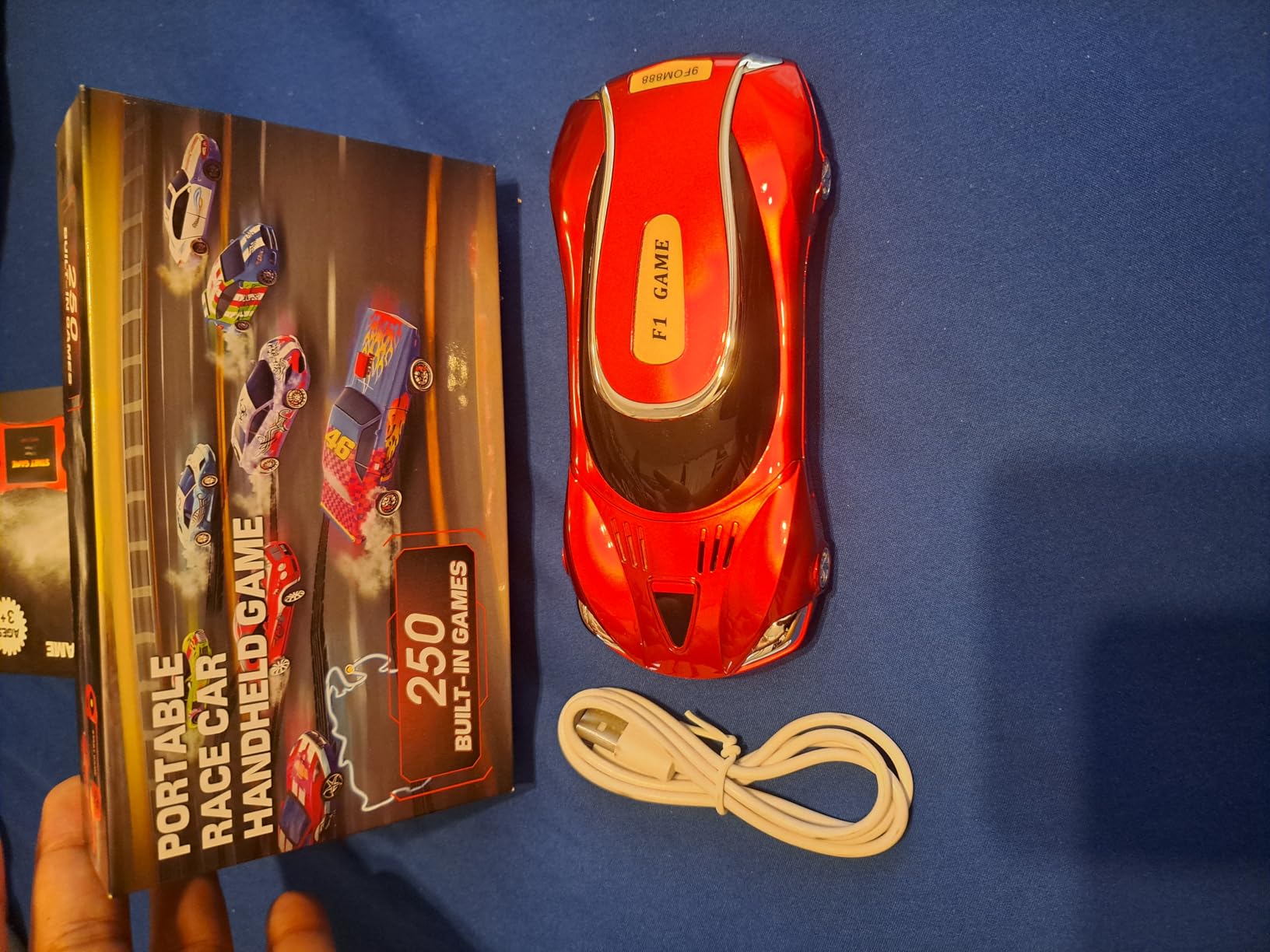 Handheld Game Console for Kids Preloaded 240 Retro Video Games, Portable Gaming Player with Rechargeable Battery 3.0