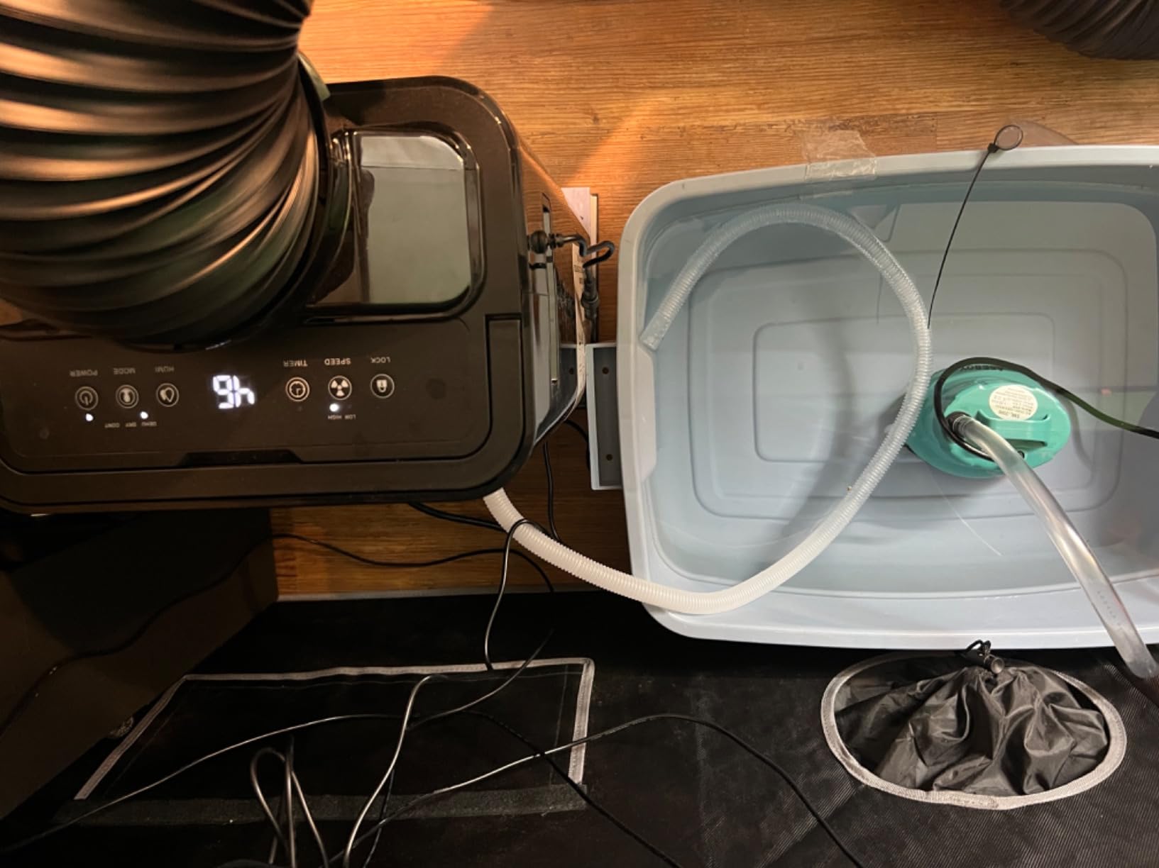 SPIDER FARMER Dehumidifier, 38 Pints Plant Dehumidifier with Drain Hose, Temperature & Humidity Sensor Probe, 24H Timer Function, Compressor Entfeuchter for Grow Tent, Home and Basement customer photo 2