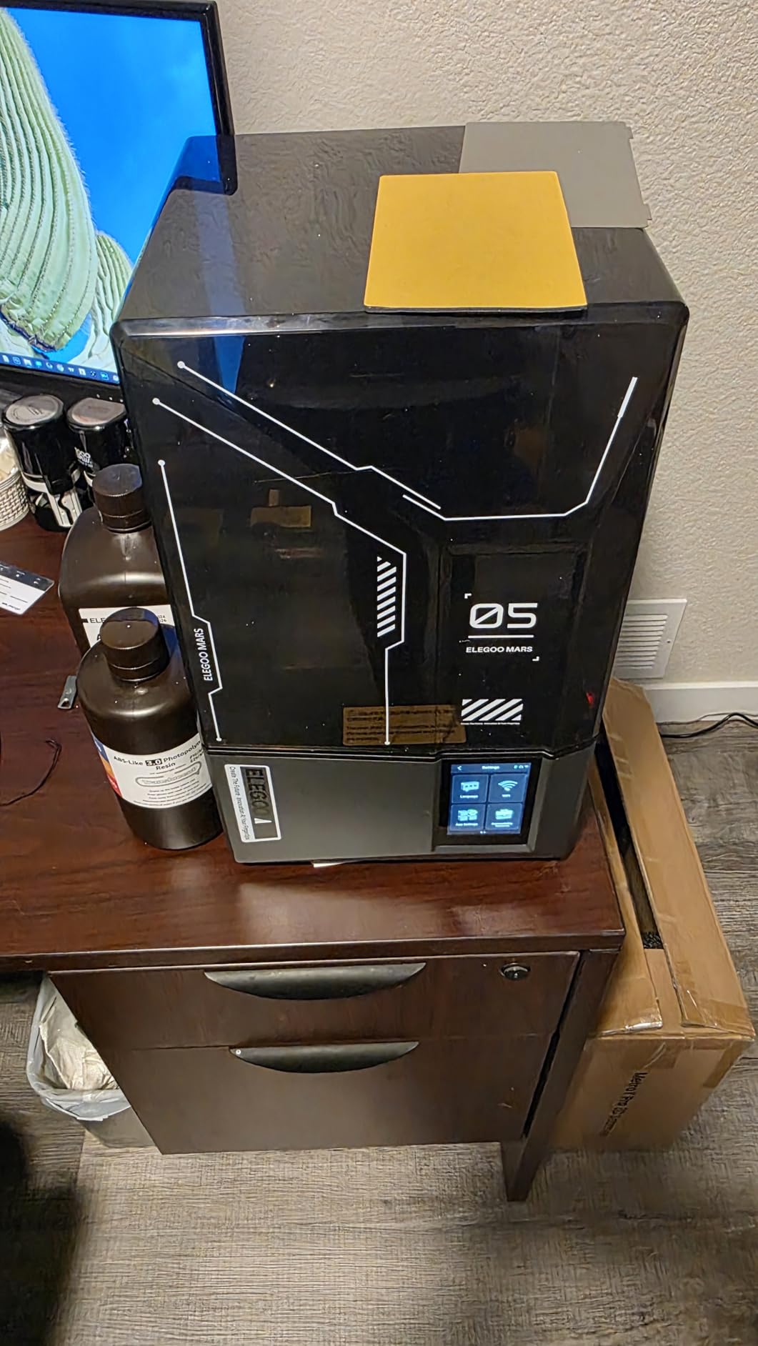 ELEGOO Mars 5 Ultra 7 inch 9K MSLA Resin 3D Printer with Intelligent Mechanical Sensor, 150mm/h Fast Speed, AI Camera customer photo 2