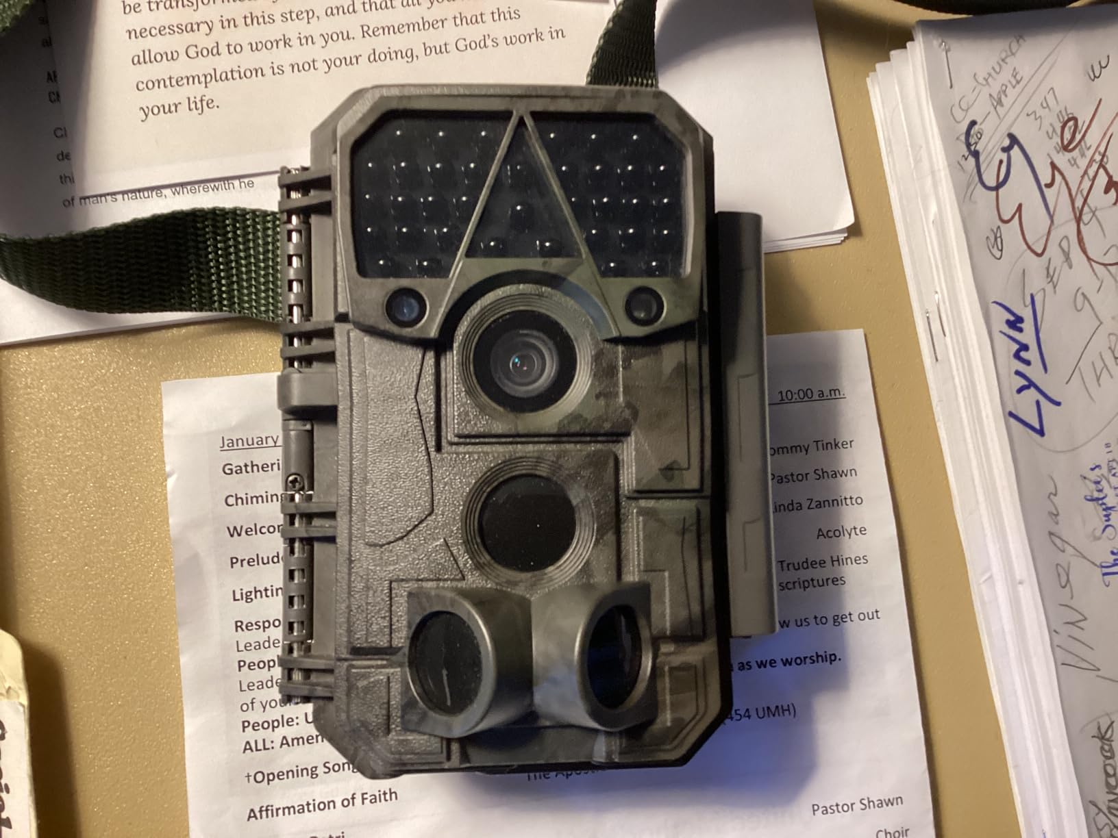 P70 (Non-Cellular, Non-WiFi) Trail Camera, 64MP 1296p, Game Cameras with No-Glow IR Night Vision, Motion Activated, Waterproof for Wildlife Deer Cams, Hunting customer photo 2