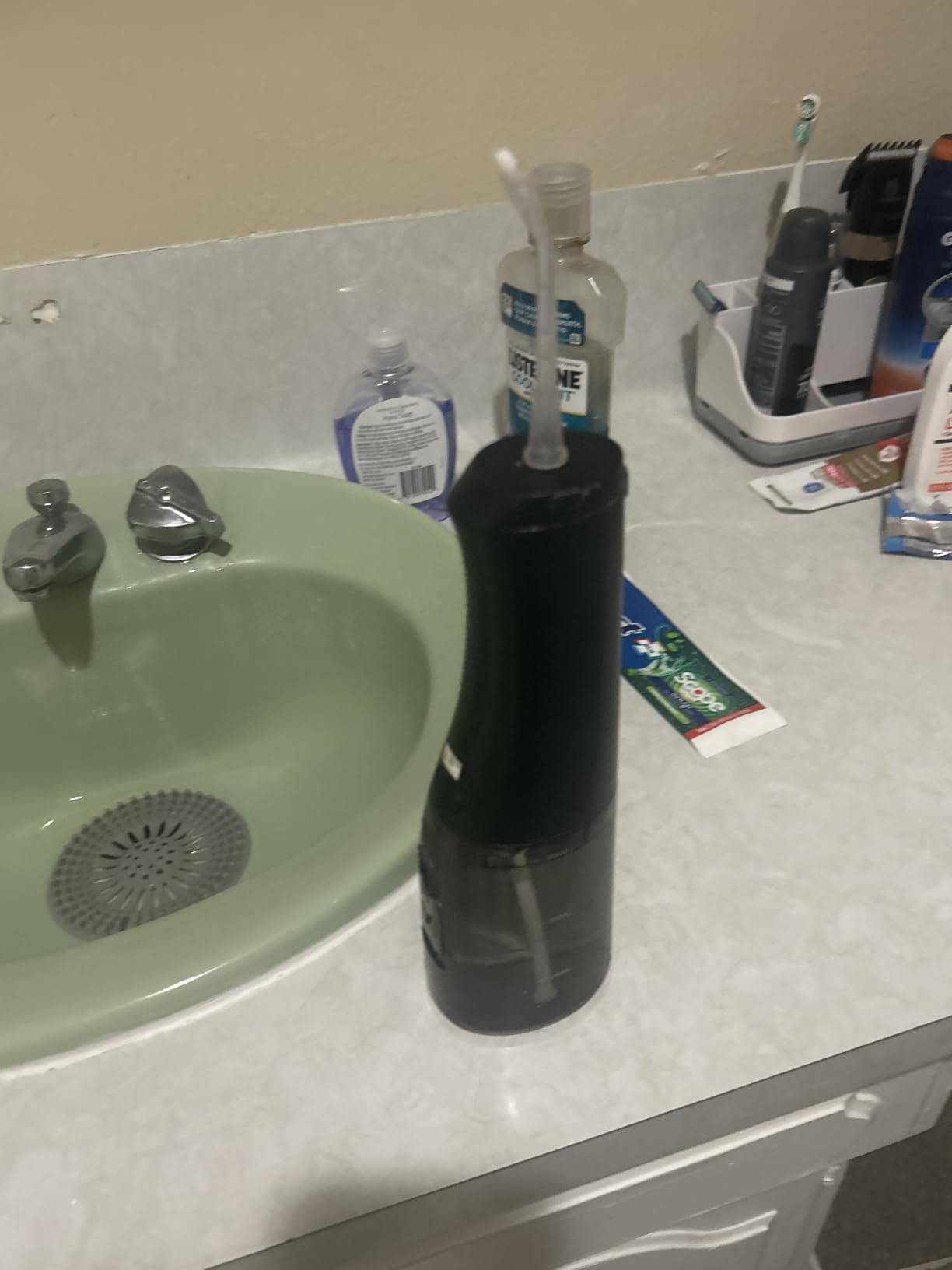 Onlyone Rechargeable Cordless Water Flosser with Adjustable Water Pressure for Daily Oral Care, Power Dental Flosser for Home and Travel Use, Portable Oral Irrigator for Sensitive Gums and Braces Care customer photo 2