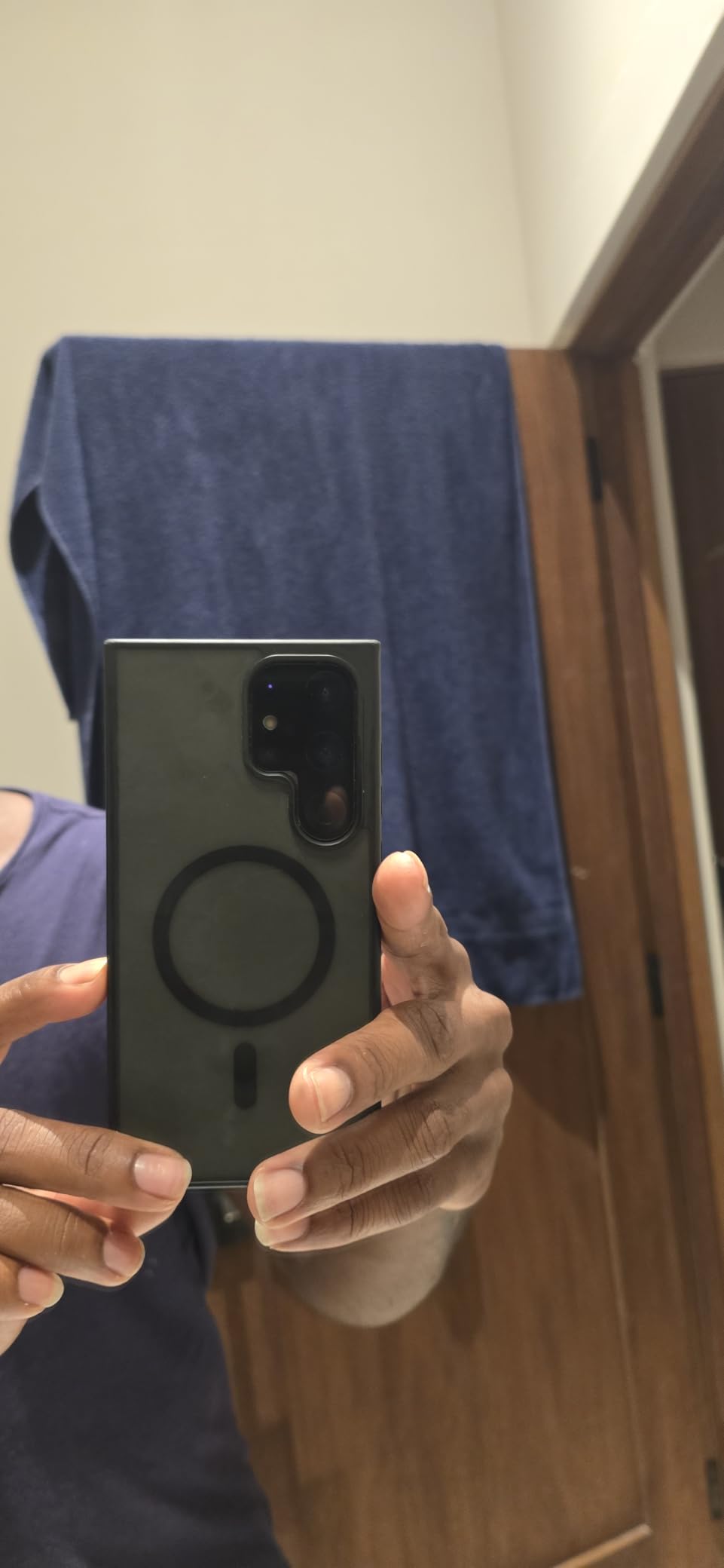 Samsung Galaxy S24 Ultra 5G, US Version, 256GB, Titanium Violet - Unlocked (Renewed) customer photo 1