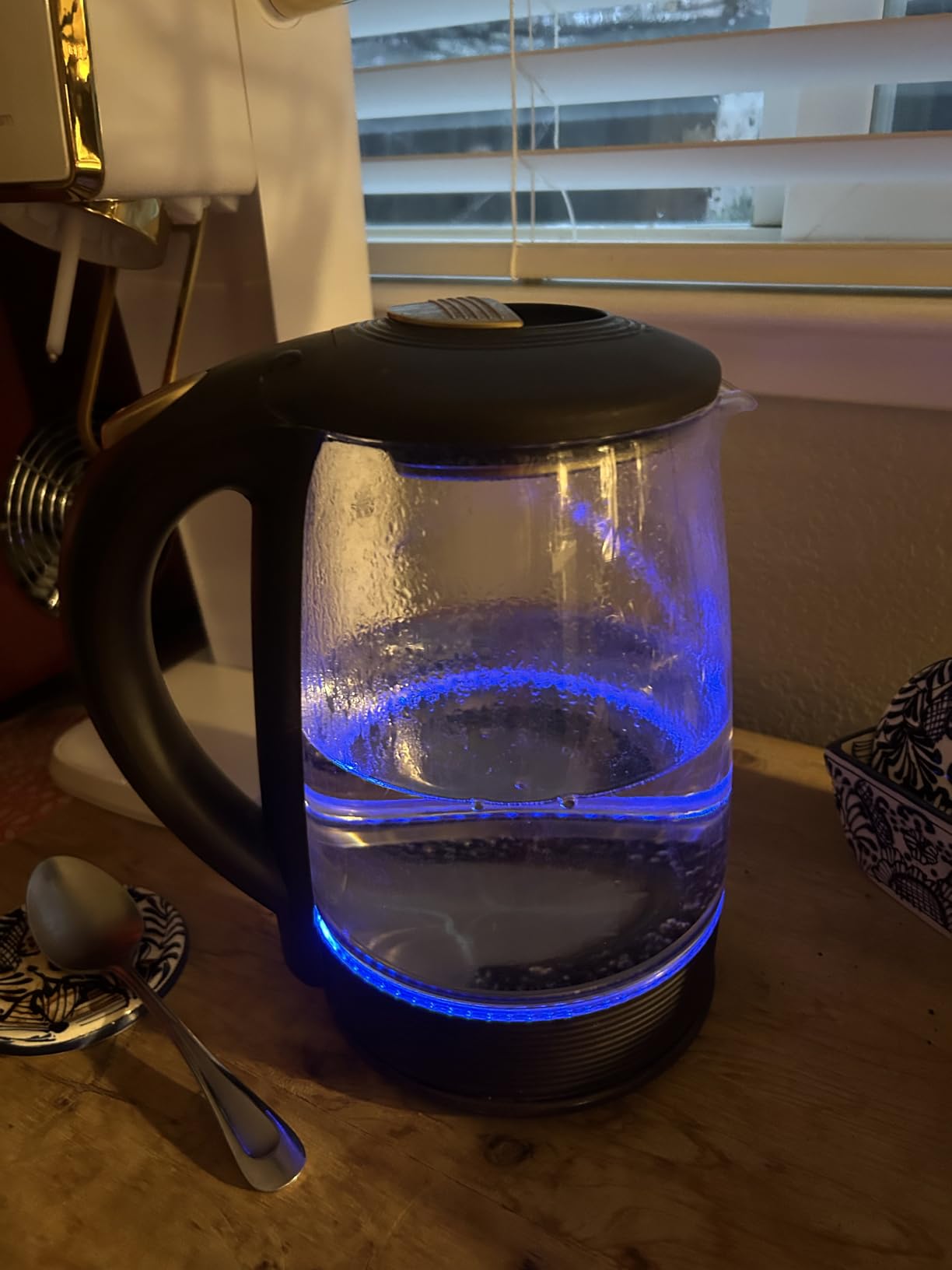 Stariver Gooseneck Electric Kettle, 0.8L Electric Tea Kettle Tea Pot, Pour Over Coffee Kettle with Stainless Steel Inner Lid & Bottom, Water Boiler with Auto Shut Off and Boil Dry Protection, Black customer photo 2