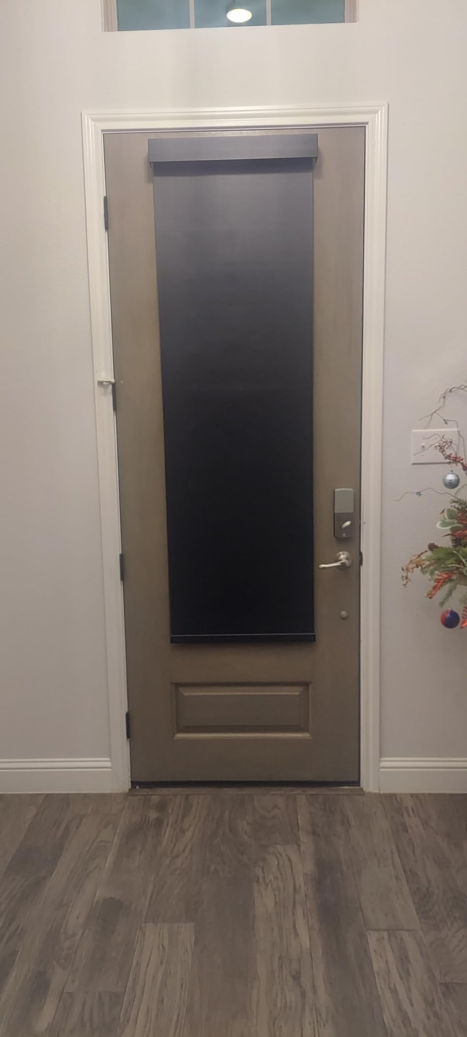 Smart Roller Shades for Windows, Alexa Blackout Motorized Blinds with Remote Control, Easy Install Automatic Electric Blinds for Indoor (23