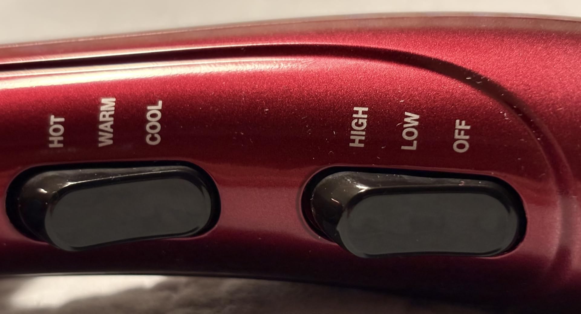 Infiniti PRO CONAIR Hair Dryer with Diffuser, Professional AC Motor, Tourmaline Ceramic Technology Blow Dryer, Includes Concentrator and Blowout Brush, Amazon Exclusive, Burgundy customer photo 1