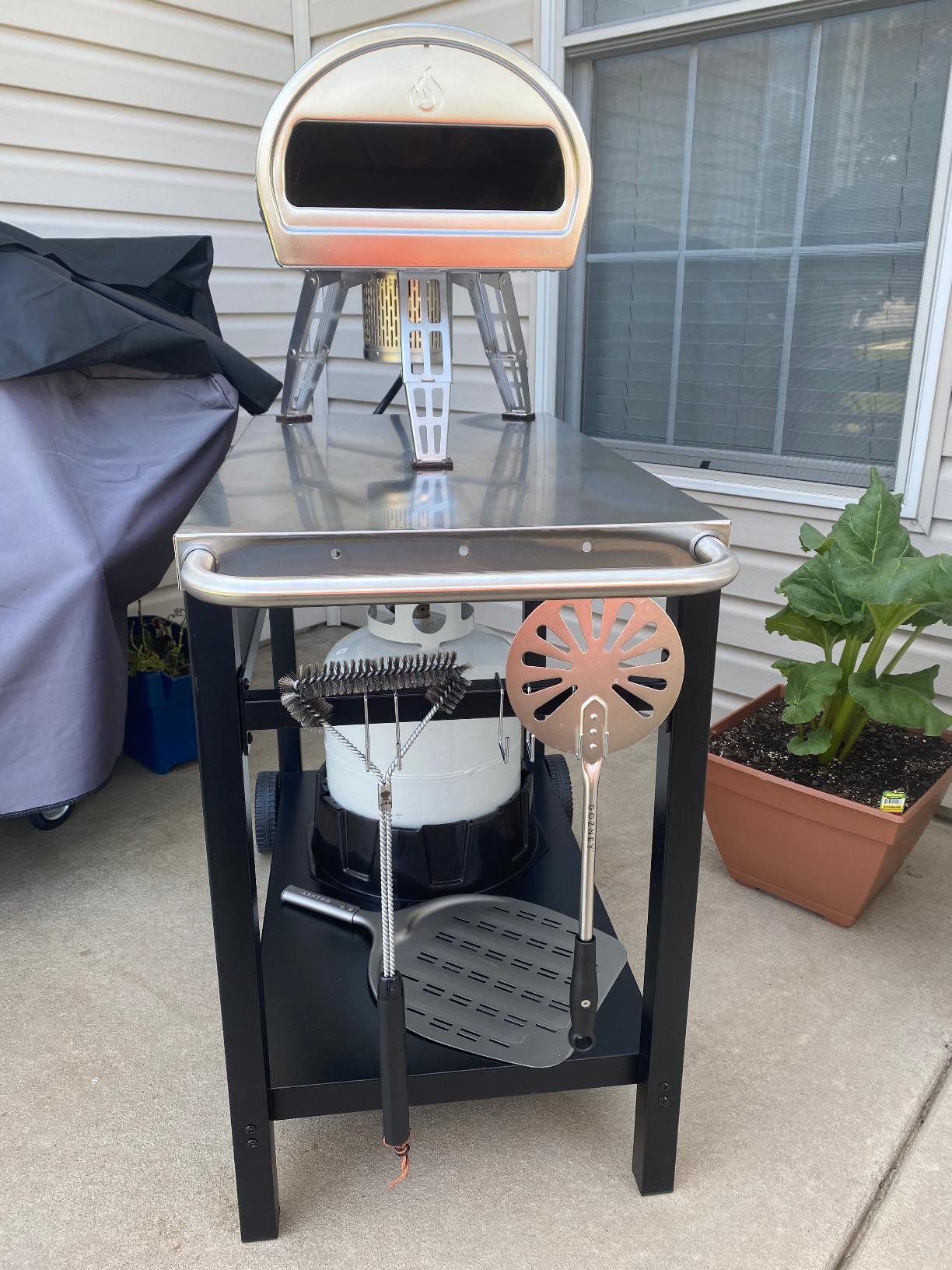 Gozney Roccbox Outdoor Pizza Oven, Black, Portable, Gas & Wood Fired, Restaurant-Grade customer photo 1