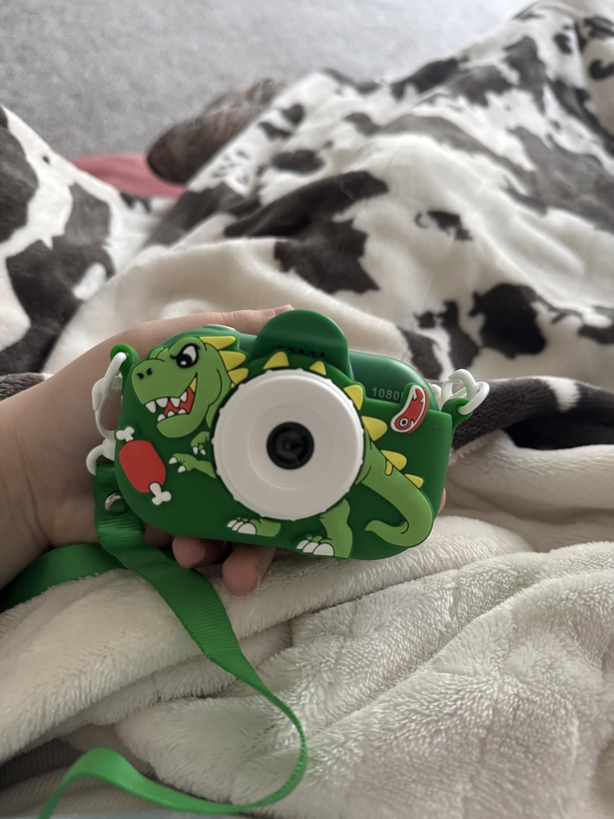Kids Camera Boys Toys for 3 4 5 6 7 8 9 Years Old Boys, 48MP Dual Lens Kids Digital Camera Christmas Birthday Gifts, 1080P HD Video Selfie Toddler Camera with 32G SD Card customer photo 1