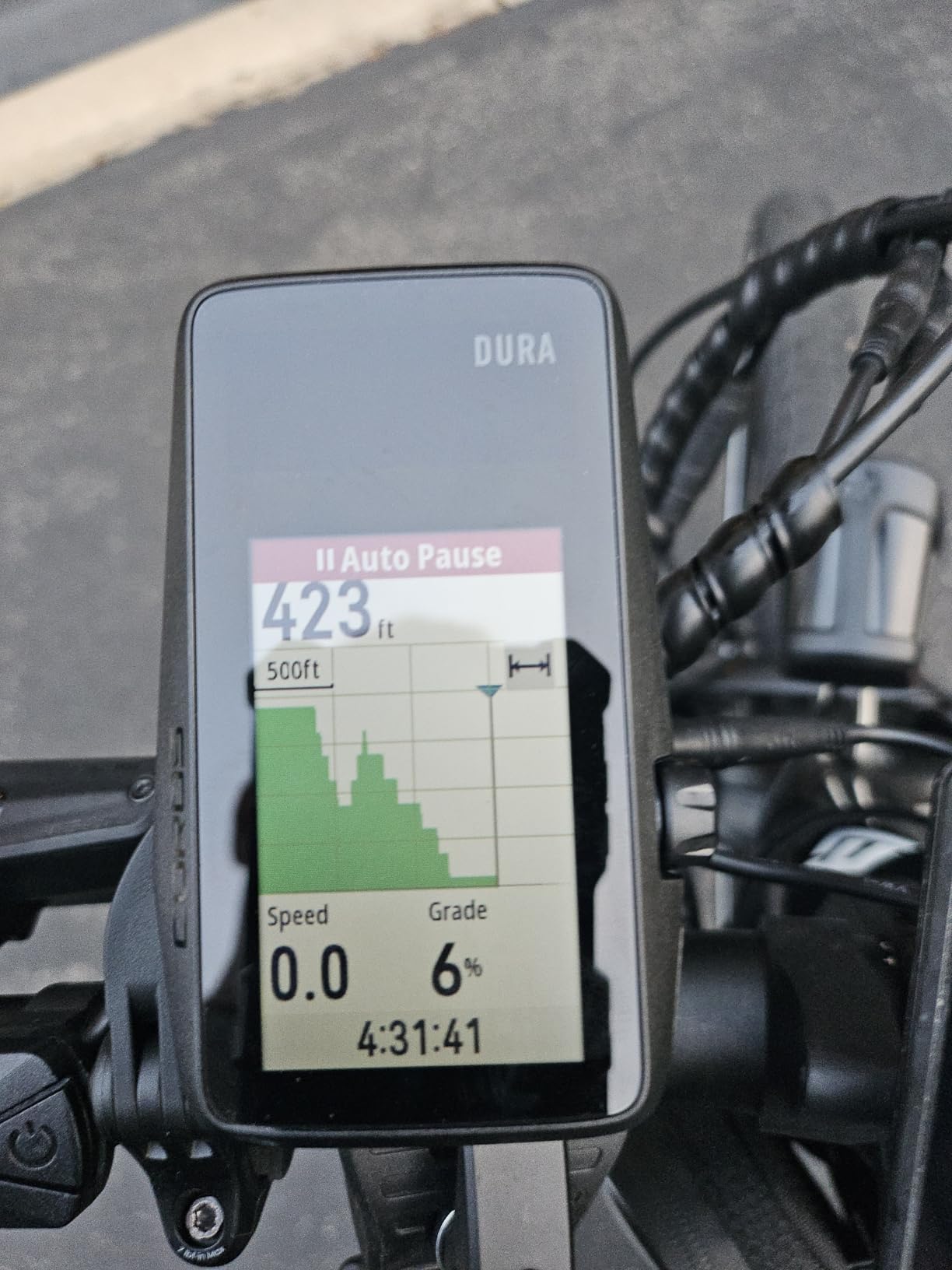 COROS DURA Solar GPS Bike Computer, 120-Hour GPS Battery Life, Solar Charging, 2.7
