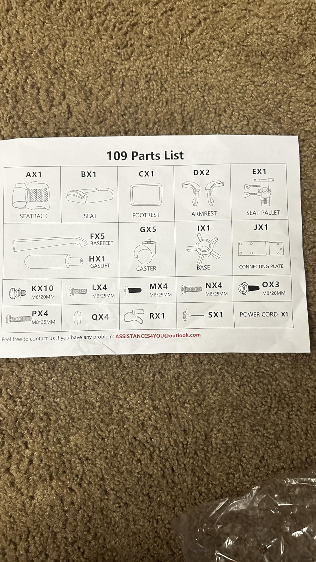 Massage Office Chair with Foot Rest, 6 Points Vibration and Heat Home Office Desk Chairs for Heavy People, 400lbs Reclining Managerial Chairs, Ergonomic Executive Chair (Black) customer photo 1