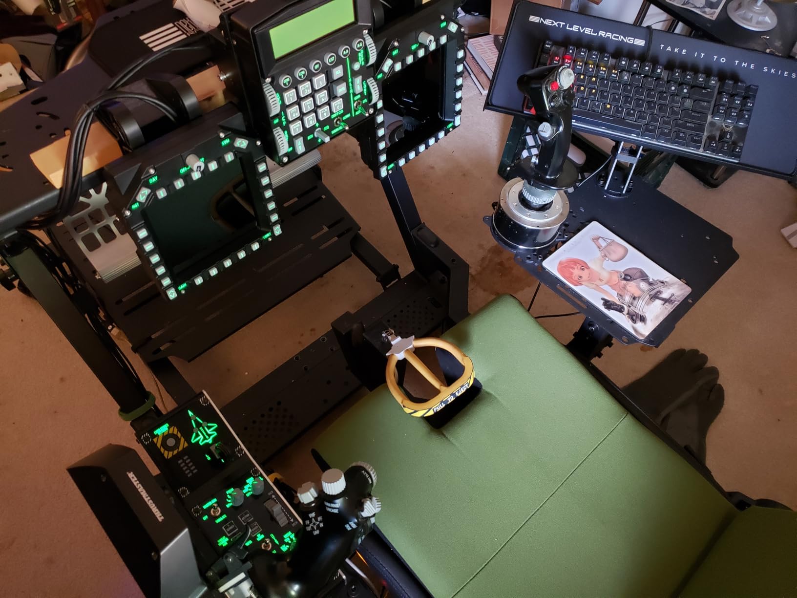 Next Level Racing Flight Seat Pro Boeing Military Edition (NLR-S039) customer photo 1