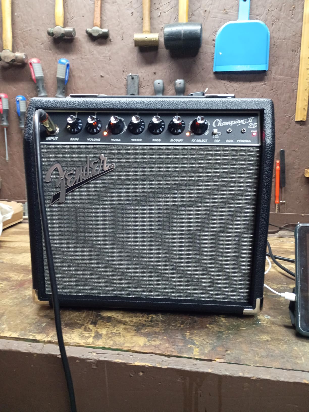 Fender Champion II 25 Guitar Amp, 25 Watts, with 2-Year Warranty, Features 12 Built-In Effects Models customer photo 1