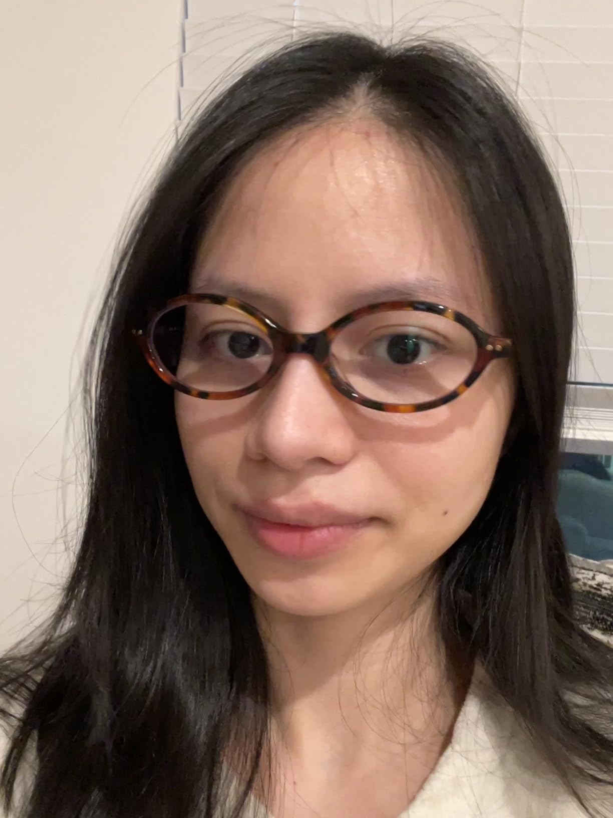 TIJN Olisa Blue Light Blocking Glasses for Women Men, Retro Oval Frame Bluelight Eyeglasses for Gaming/Computer/Screen customer photo 1