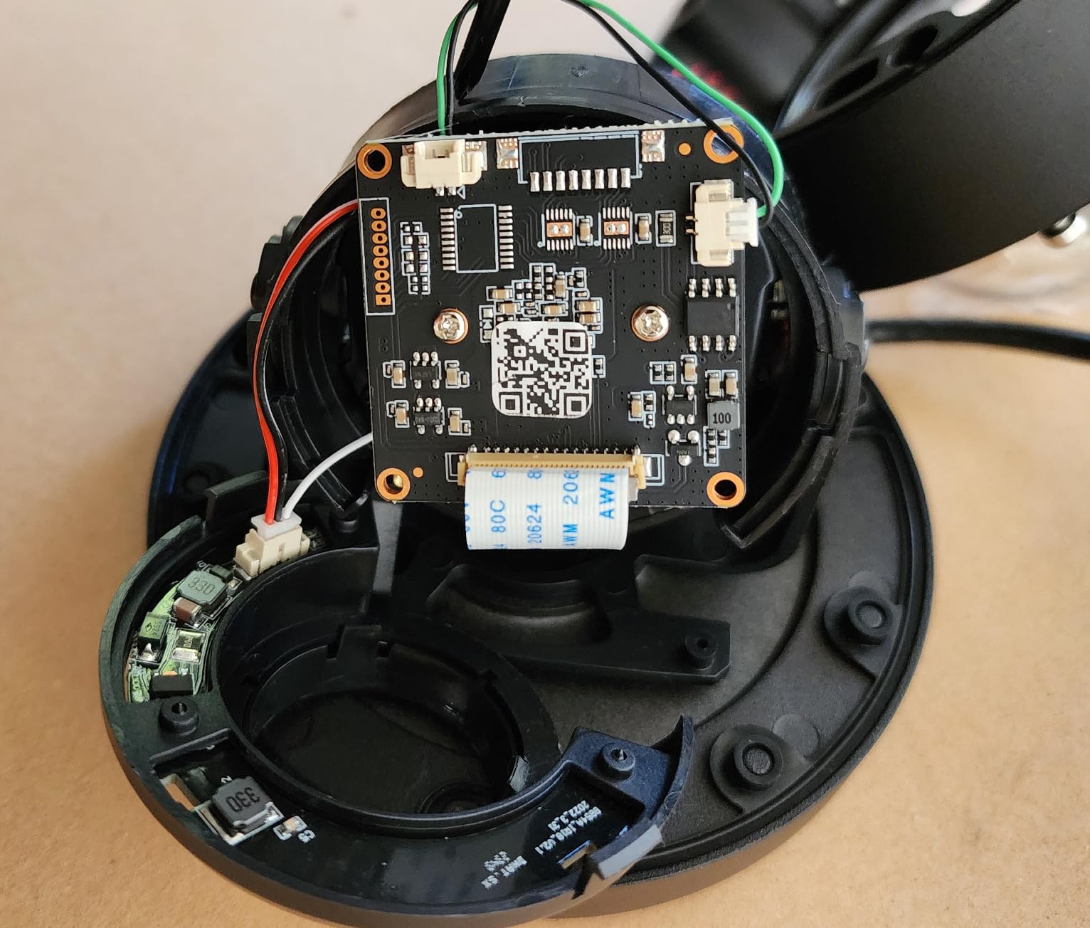 4COVR 4K PoE Camera Outdoor, 8MP UHD Vandal Wired Surveillance Dome Security IP Camera with Mic, IK10 Vandal-Proof IP67, AI Human/Vehicle Detection, 2.8mm Lens, 100ft Night Vision customer photo 2