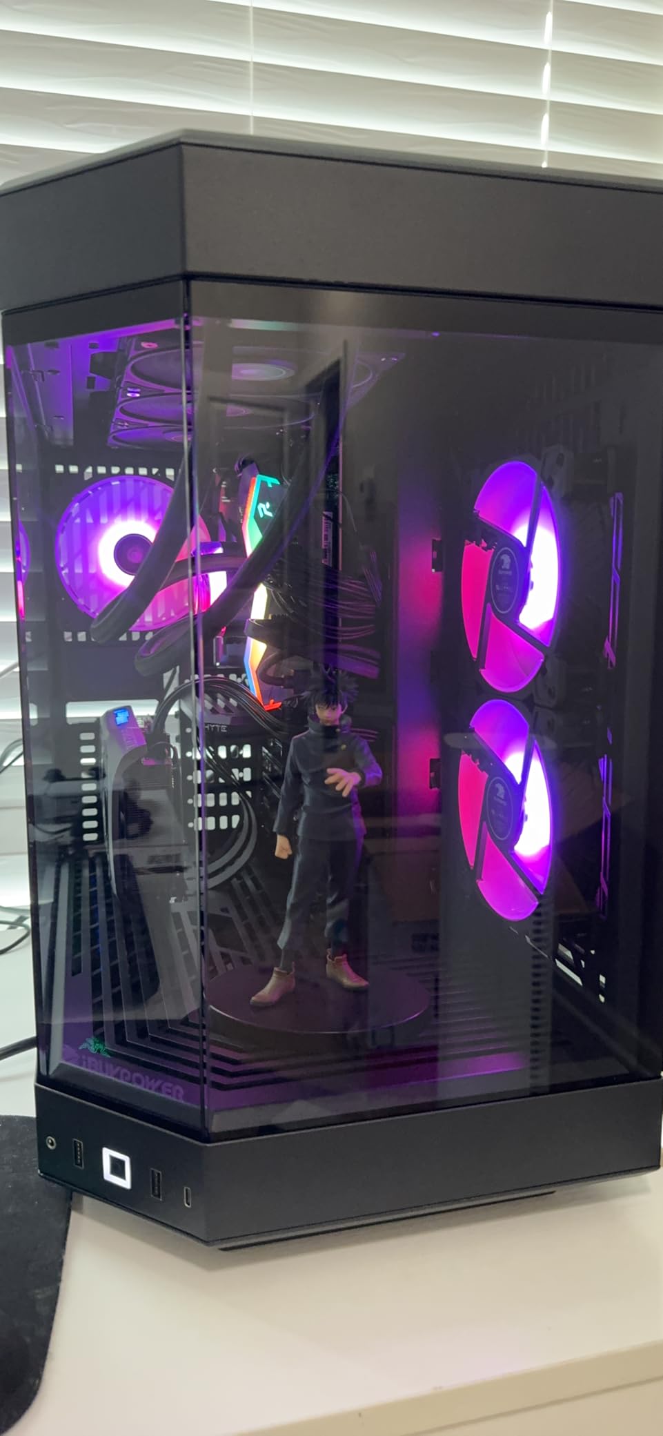 iBUYPOWER Y60 Black Gaming PC Computer Desktop Y60BI9N4704 (Intel Core i9 14900KF, NVIDIA GeForce RTX 4070 12GB, 32GB DDR5 RGB 5600MHz (16x2), 2TB NVMe, WiFi Ready, Windows 11 Home Advanced) customer photo 2