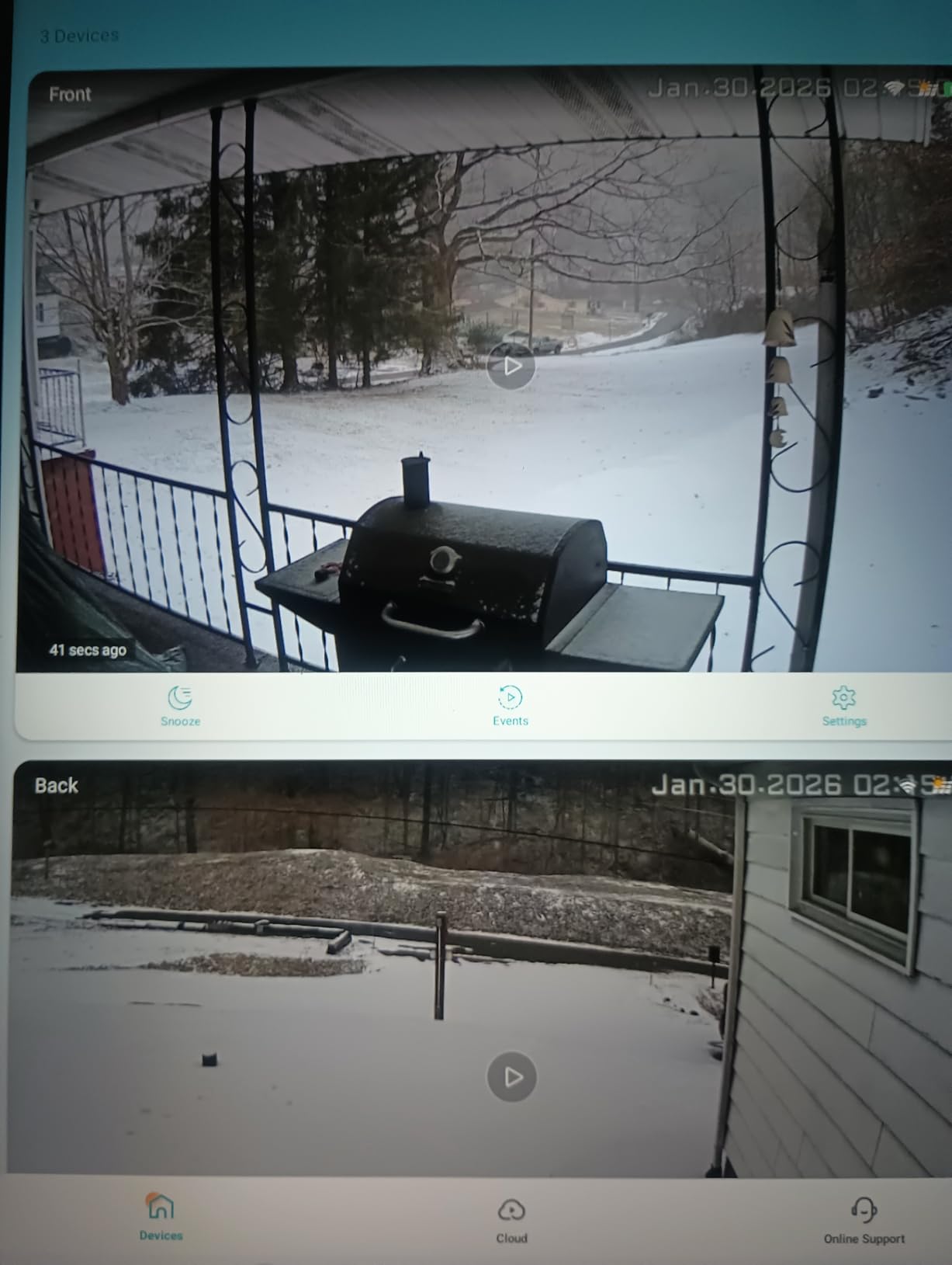 Security Cameras Wireless Outdoor Home System, 4 Camera Kit, No Subscription Fees, Solar Powered, Local Storage, 365-Day Battery Life, 360°PTZ Surveillance, Auto Tracking, 2K Color Night Vision customer photo 2