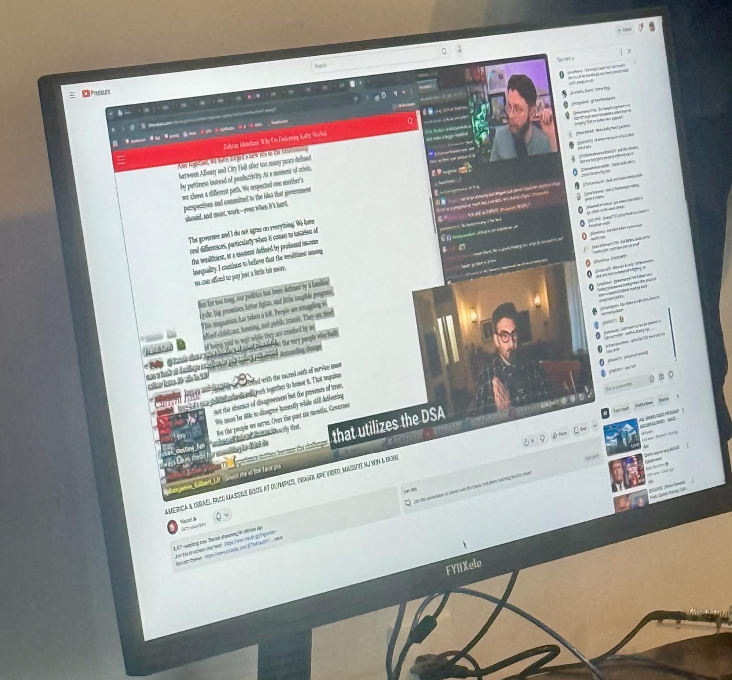 24 Inch Touchscreen Monitor, IPS FHD 1080P Touch PC Display, 100Hz, LED Backlit Multi-Touch Monitor, VESA, HDMI & VGA & USB Computer Touch Screen for Gaming, Business, Warehouse customer photo 1