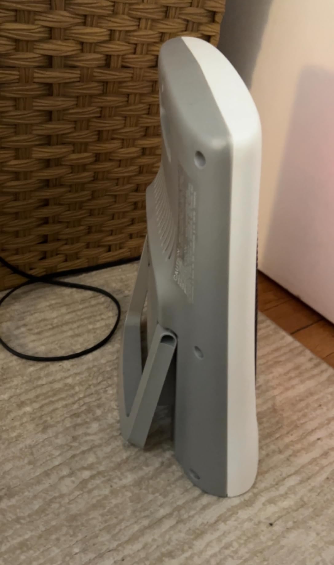 Radiant Space Heater, Portable Electric Heater, Infrared Heaters for Indoor Use, Halogen Heater for Garage Office, Foldable Holder, Overheat and Tip-over Protection, ETL Listed customer photo 1