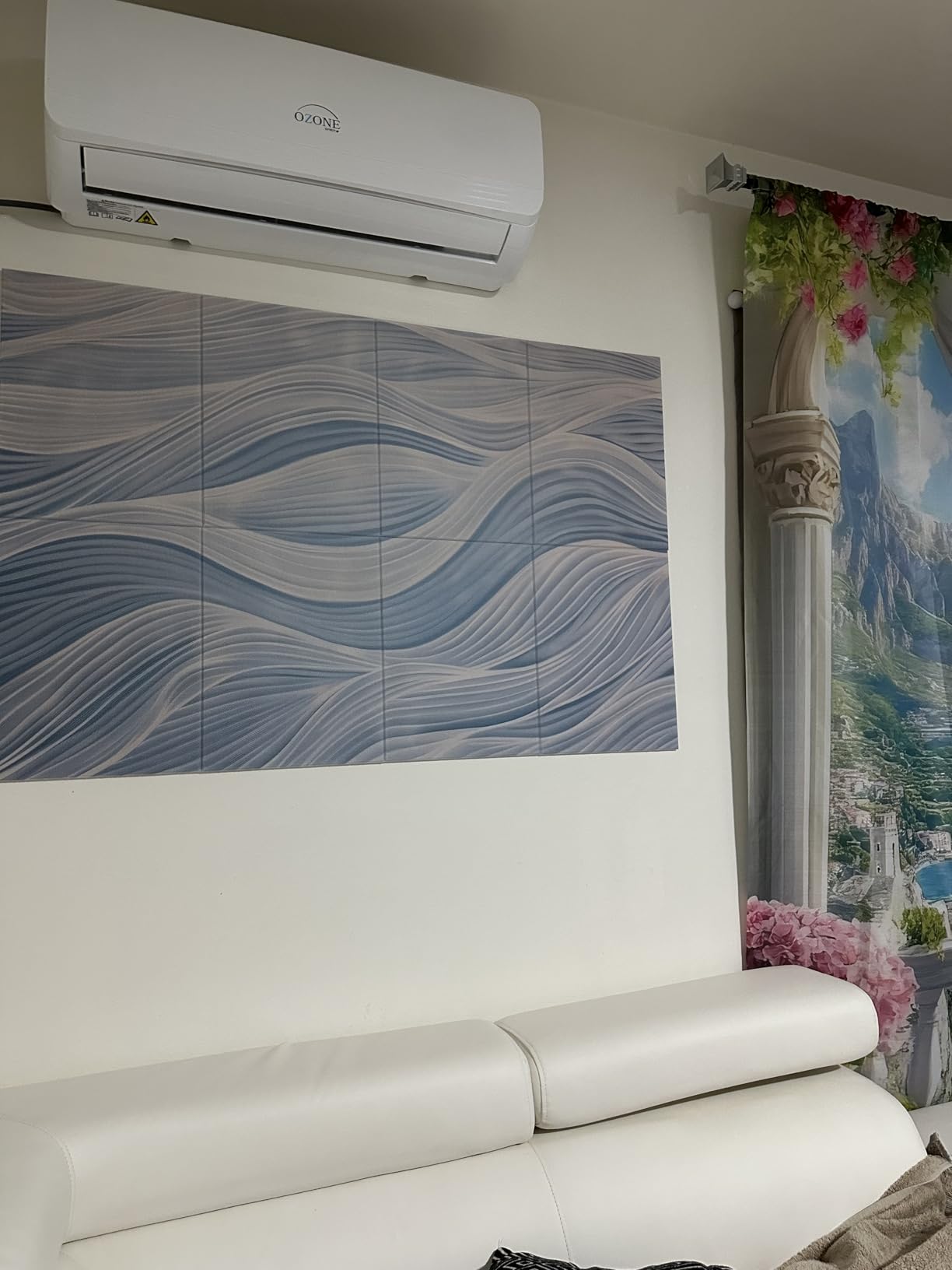 JaneTech 8-Pack Art Acoustic Panels Sound Absorbing Panels, 48x32 Inch Decorative Acoustic Panels, Sound Absorbing Wall Art with Nano Glue for Recording and Home Studio, Office,Conference customer photo 1