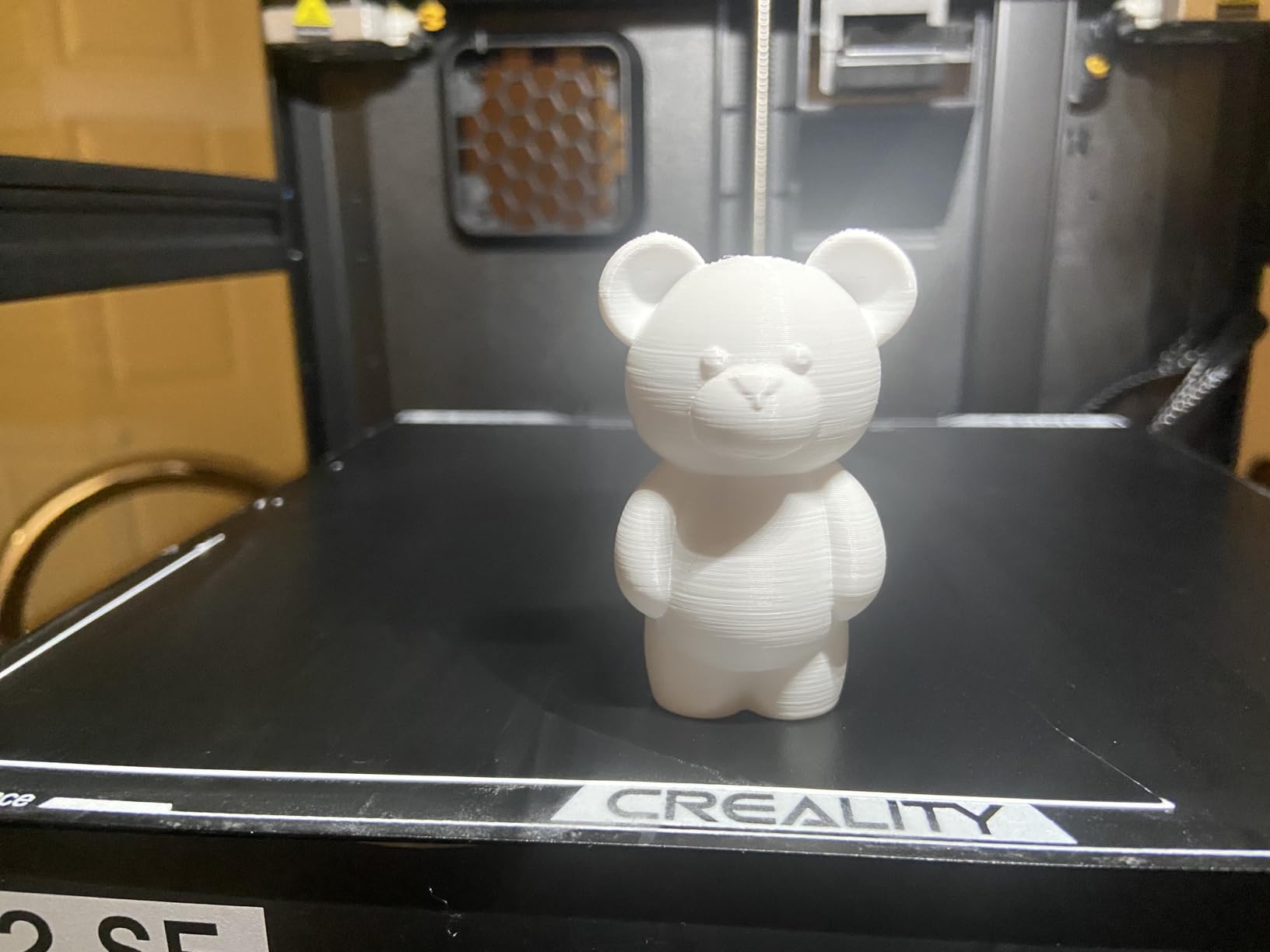 K2 SE 3D Printer, Support Multicolor Printing Needs CFS, 500mm/s High-Speed Printing, Auto Leveling, Vibration Control, Compact Desktop Upgrade 3D Printer, Print Size 220x215x245mm customer photo 2