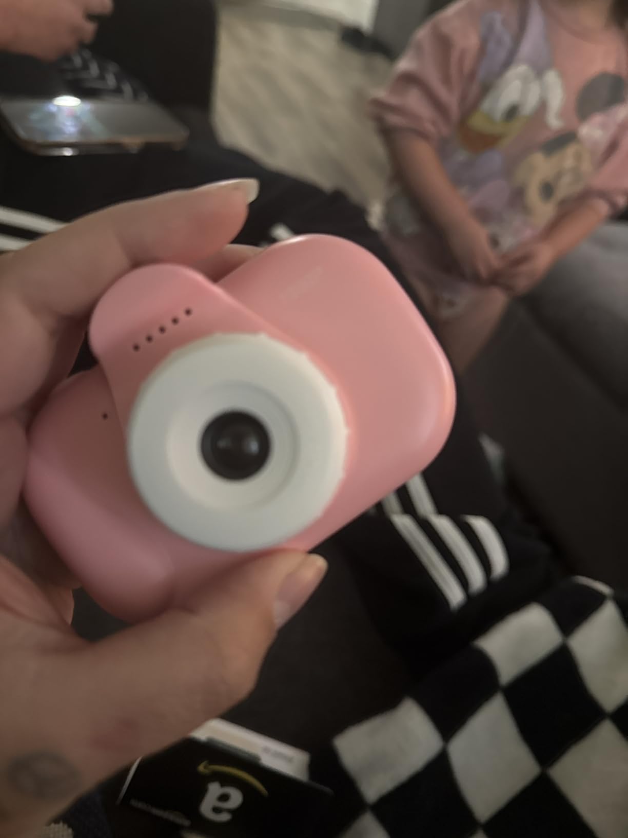Kids Camera Toddler Toys for Girls, 3-12 Year Old Girl Birthday Gifts Toys, 48MP HD Kids Digital Camera for Kids, 1080P HD Video Toddler Camera Kid Toys Gifts for 3 4 5 6 7 8 9 10 Year Old Girls customer photo 1