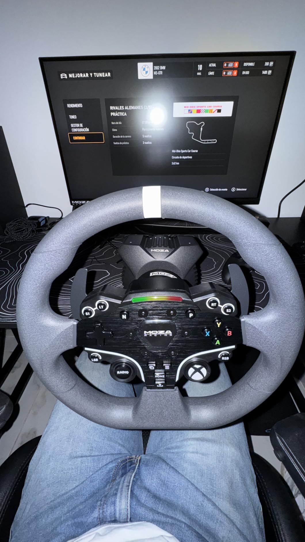 MOZA R3 Racing Wheel and Pedals Bundle for Xbox & PC, 3.9Nm DD Servo Motor customer photo 1