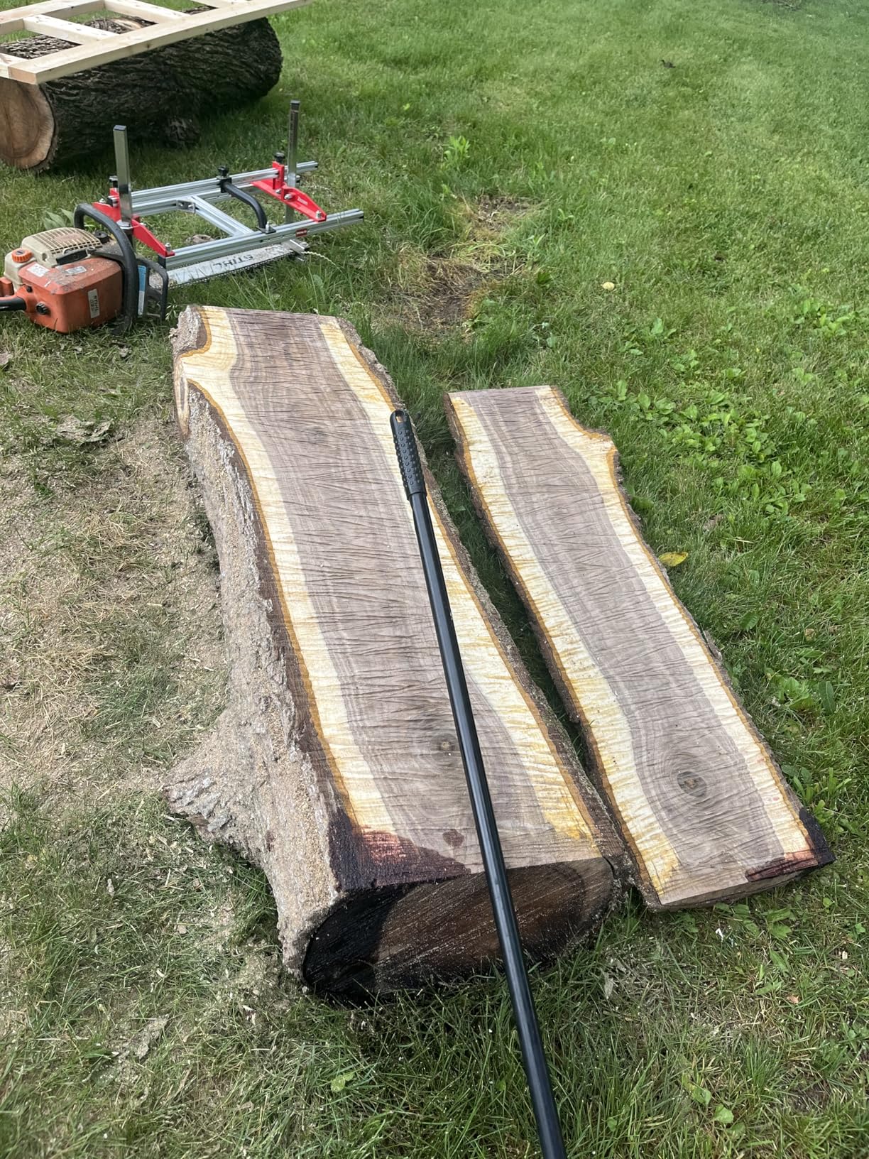 Zozen Chainsaw Mill with Lumber Guide Brackets, Portable Sawmill Kit - Can be Assembled into 3 sizes=