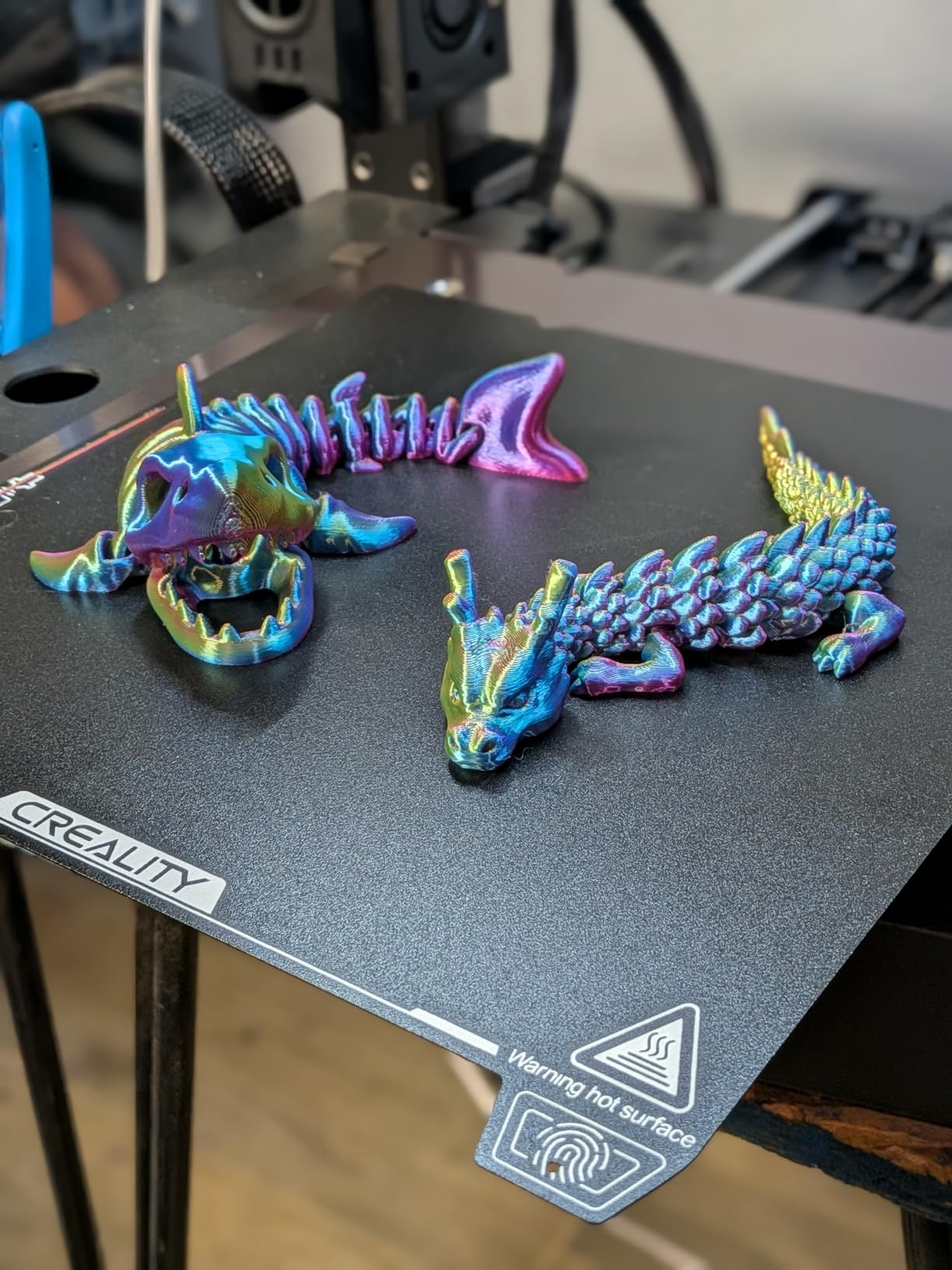 Comgrow Filament Dryer Box, SH02 Dry Box Filament Sealed Storage Box 3D Printer 2 Spools Holder with PTC Fast Heater, Filament Dehydrator with Touch Screen Compatible with PLA PETG TPU ABS 1.75/2.85mm customer photo 2