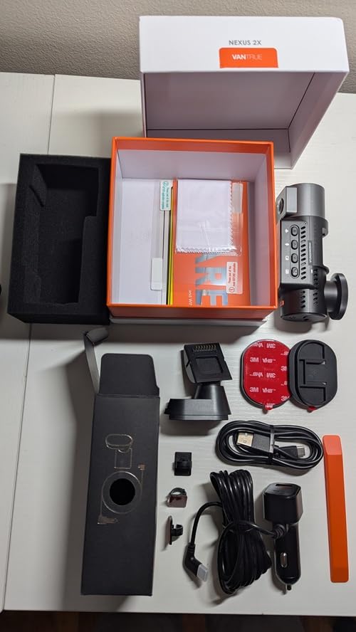 Vantrue N2X 2.7K Dash Cam Front and Inside, 5G WiFi Dual Dash Camera with HDR IR Night Vision, STARVIS 2, GPS, 2.5K/60FPS, G-Sensor, 24/7 Parking Mode, Voice Control customer photo 2