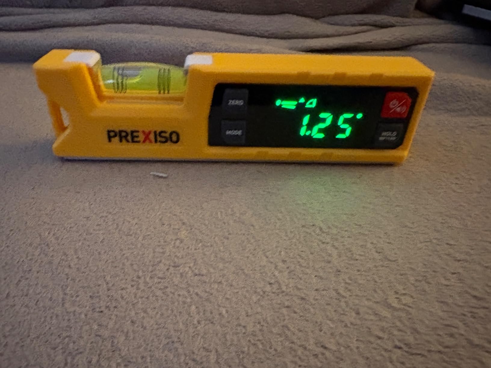 PREXISO Digital Level & Digital Protractor, 7 inch Angle Finder 0-90° & 0-180° Range, Electronic Bubble Inclinometer with Magnetic V-Groove & Audio Indicator customer photo 2