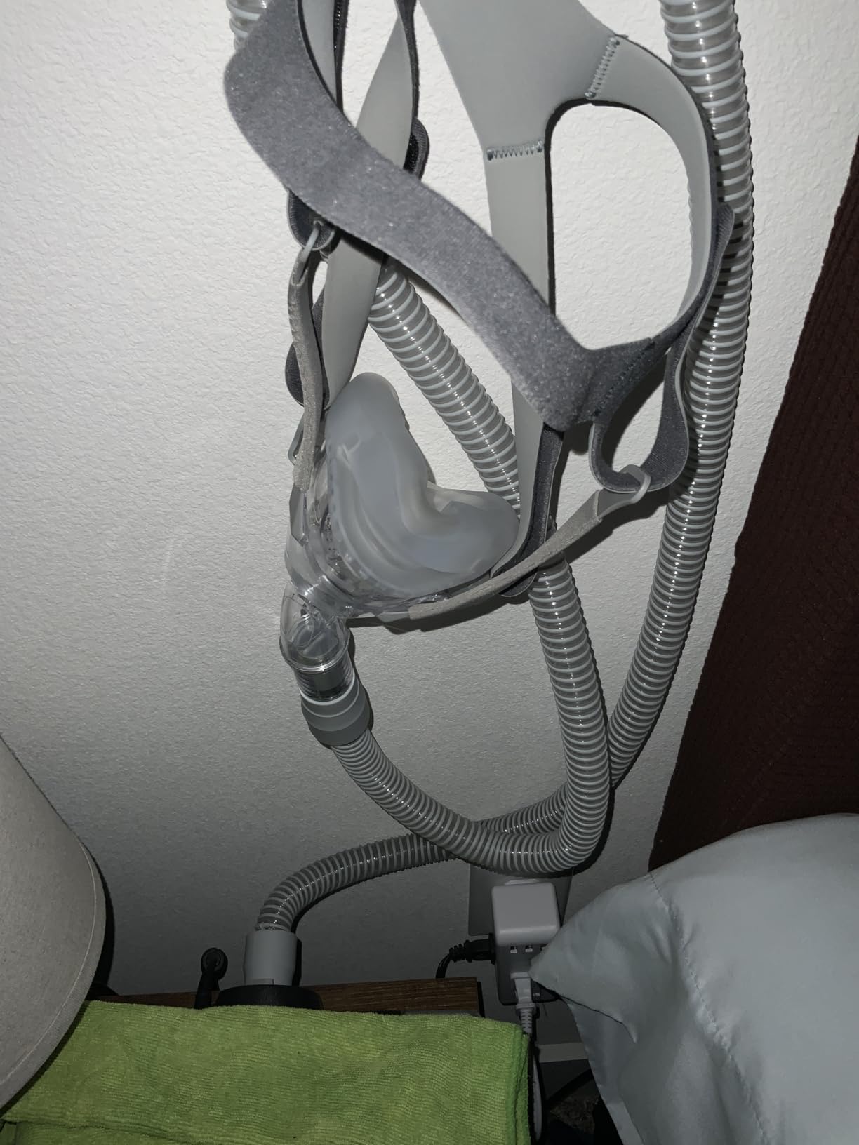 Full Face CPAP Mask, Full Cover Replacement Kit, Comfort Series Nasal CPAP MASK, Cpap Masks Includes Headgear, Cushion, Frame and Elbow(L) customer photo 2