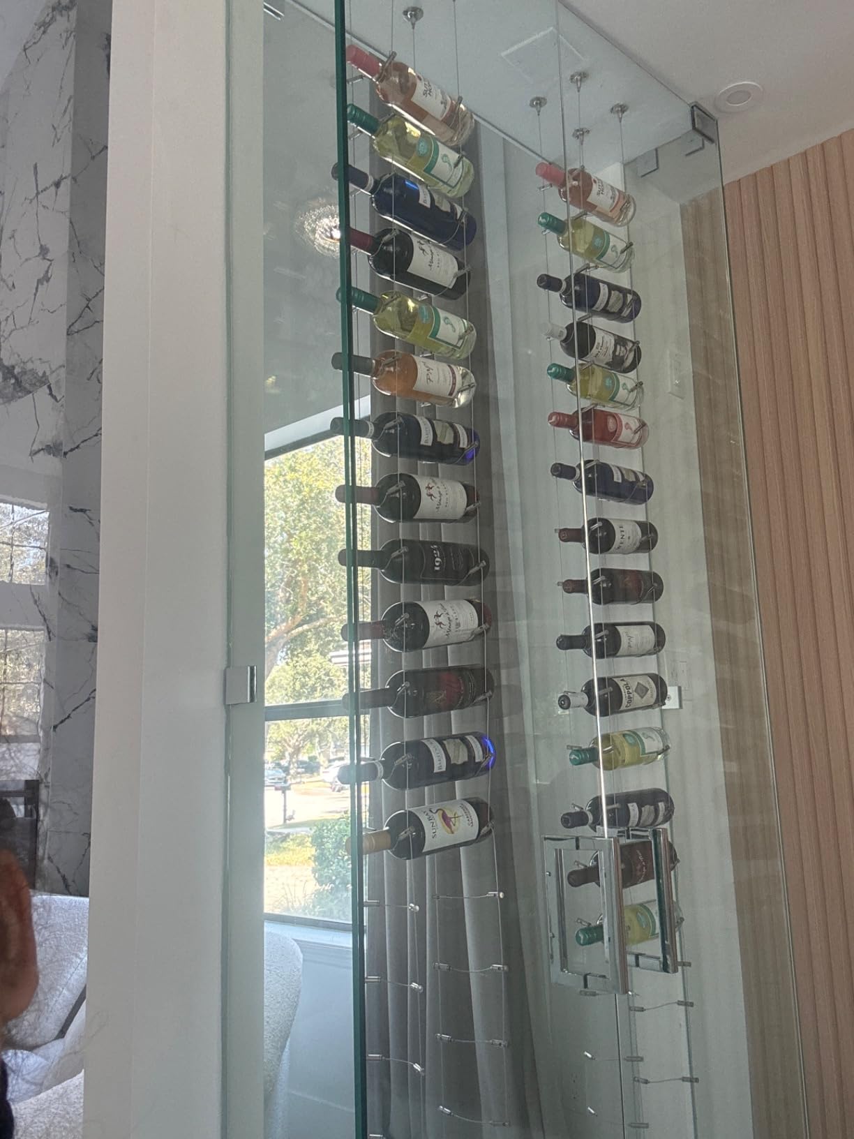 Cable Wine Racking System - Floor to Ceiling Wine Storage by Wine Stash customer photo 2