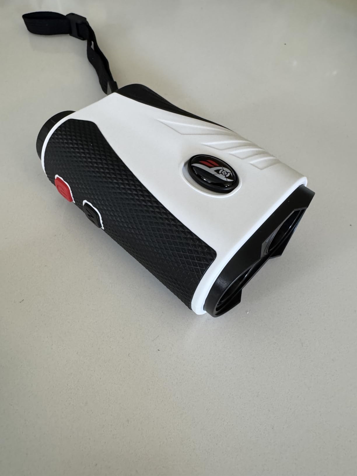 Golf Rangefinder with Slope - 1200 Yards Laser Range Finder with Flag Pole Locking Vibration, 7X Magnification rangefinder with Magnet Stripe customer photo 2