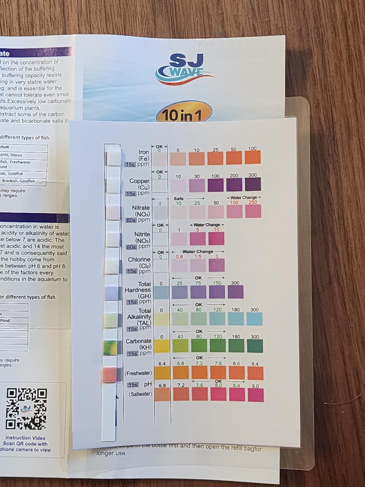 11 in 1 - Aquarium Test Strips | 950 Tests - 150 Strips | Fish Tank Aquariums Water Test Kit & ebook | Aquarium Thermometer | Fish Tank Water Testing Kit Includes 50 Ammonia Strips | Versatile Usage customer photo 1