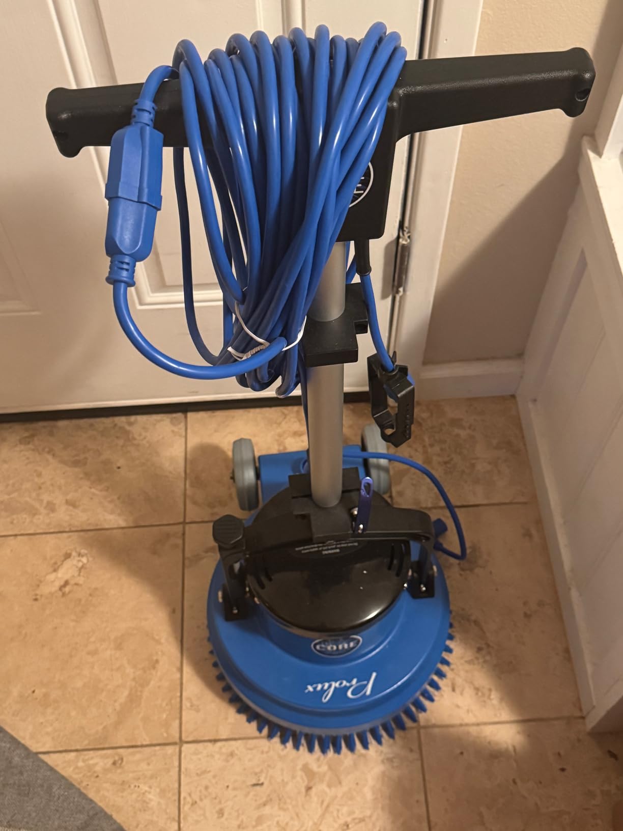 Prolux Core Heavy Duty Single Pad Commercial Polisher, Floor Buffer Machine, Scrubber, 15 Inch Commercial Duty w/ Hard Brush Only customer photo 1