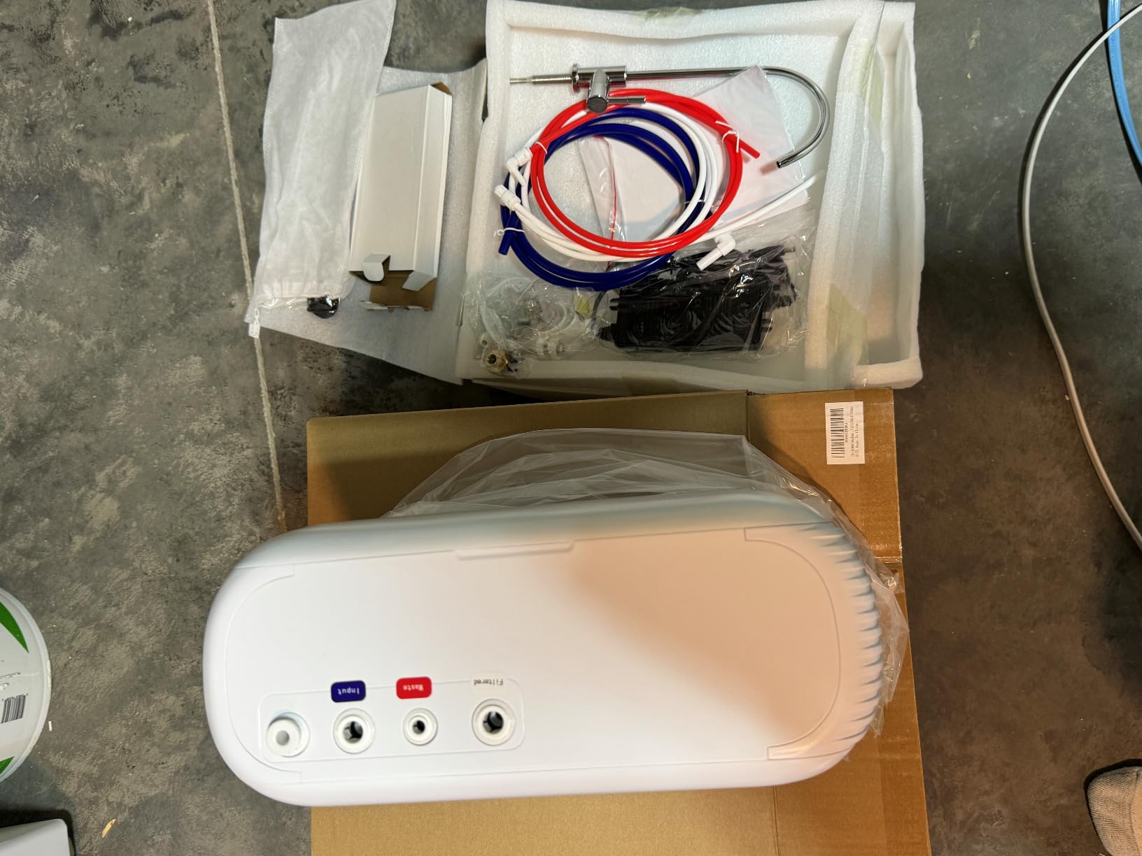 CripsTaste Tankless Reverse Osmosis System 800GPD High Flow Rate NSF 58&42 Certified & SGS Tested Under Sink Water Filtration System 2.5:1 Pure to Drain RO Water Filter System Under Sink customer photo 2