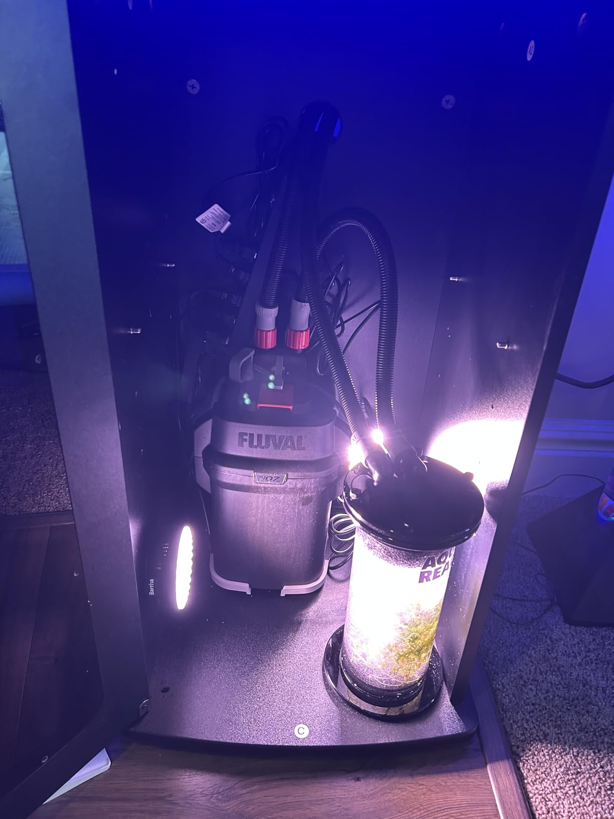 Fluidized Up Flow Media Reactor FR-1E Freshwater and Saltwater Aquarium Reactor Filtration, Great for Carbon, GFO, Biopellets, and More, Reduce Pollutants, Odors, Discoloration customer photo 1
