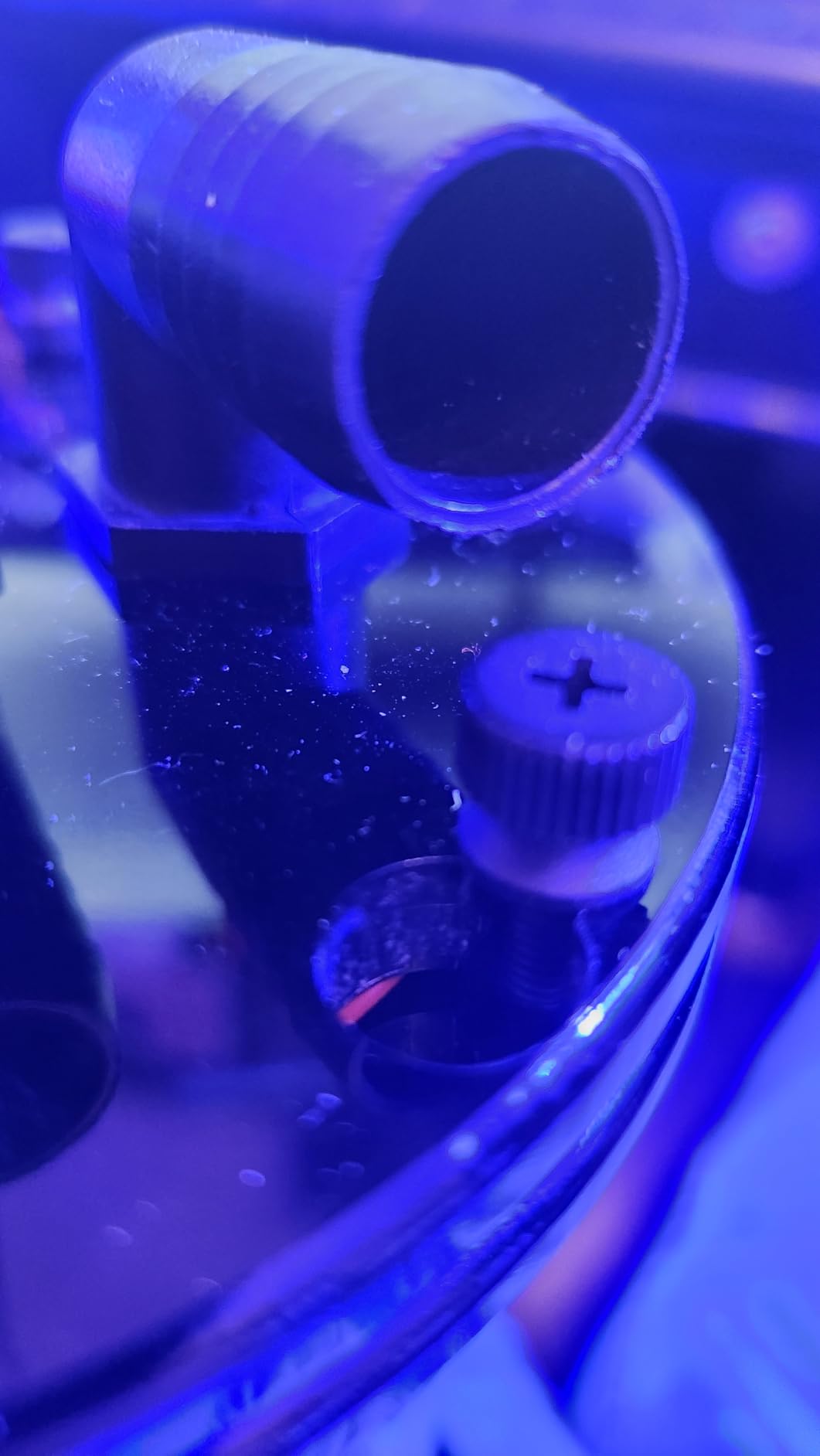 Fluidized Up Flow Media Reactor FR-1E Freshwater and Saltwater Aquarium Reactor Filtration, Great for Carbon, GFO, Biopellets, and More, Reduce Pollutants, Odors, Discoloration customer photo 3
