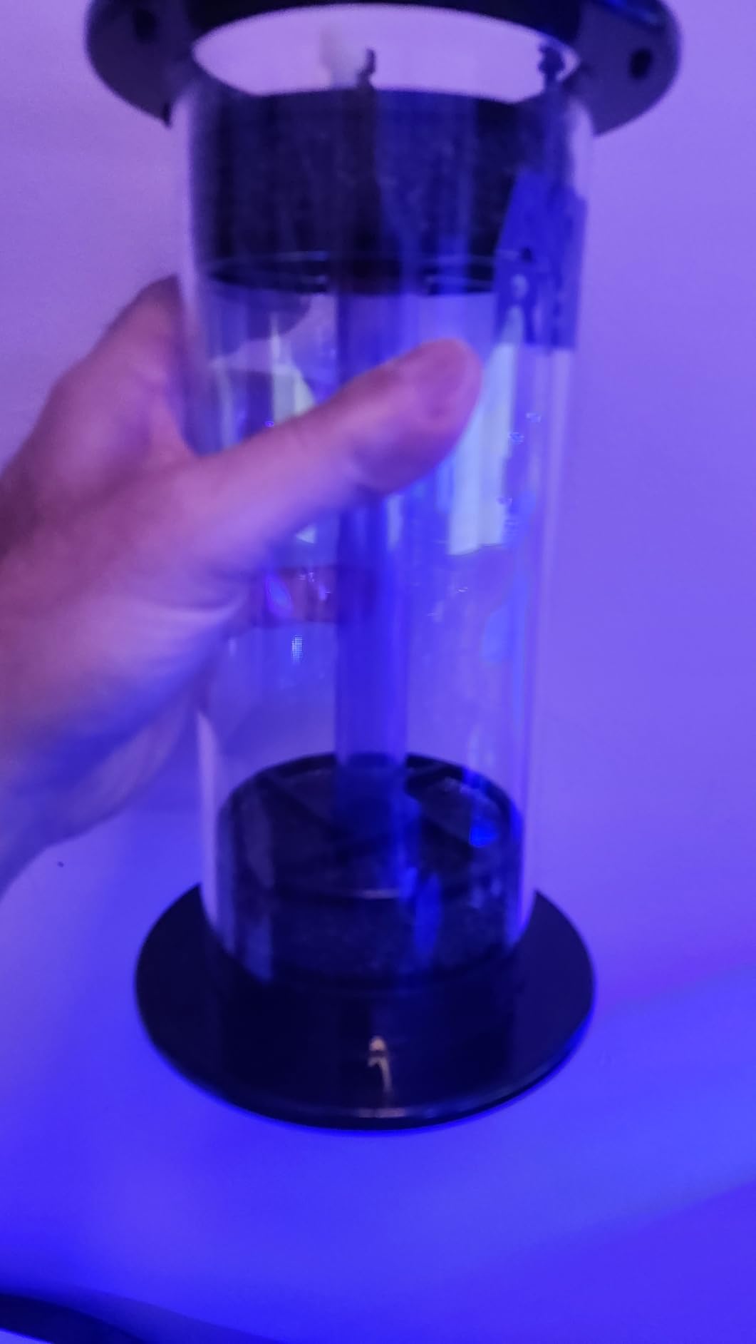 Fluidized Up Flow Media Reactor FR-1E Freshwater and Saltwater Aquarium Reactor Filtration, Great for Carbon, GFO, Biopellets, and More, Reduce Pollutants, Odors, Discoloration customer photo 4