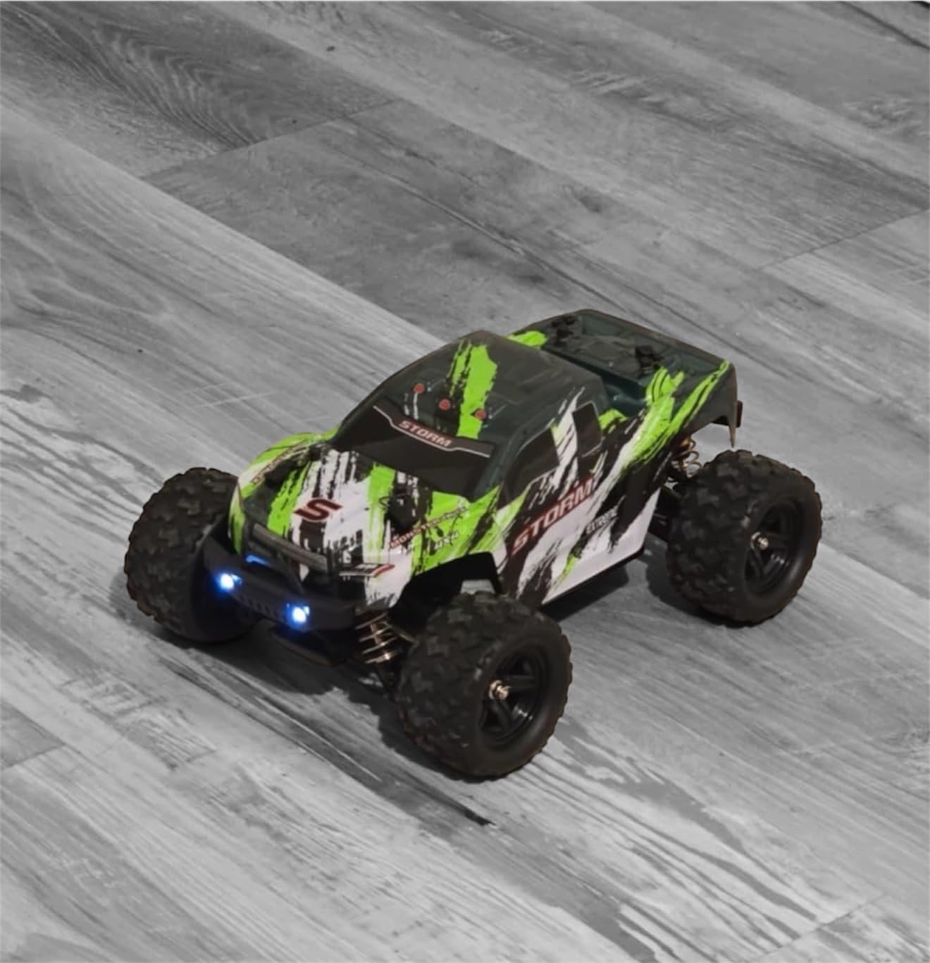 X-TMAGA 1:18 All Terrain RC Car for Adults & Boys (HS18-05), 4WD Off-Road RC Truck High Speed Fast 40+ KPH, 4X4 Waterproof Remote Control Car with 2 Rechargeable Batteries customer photo 1