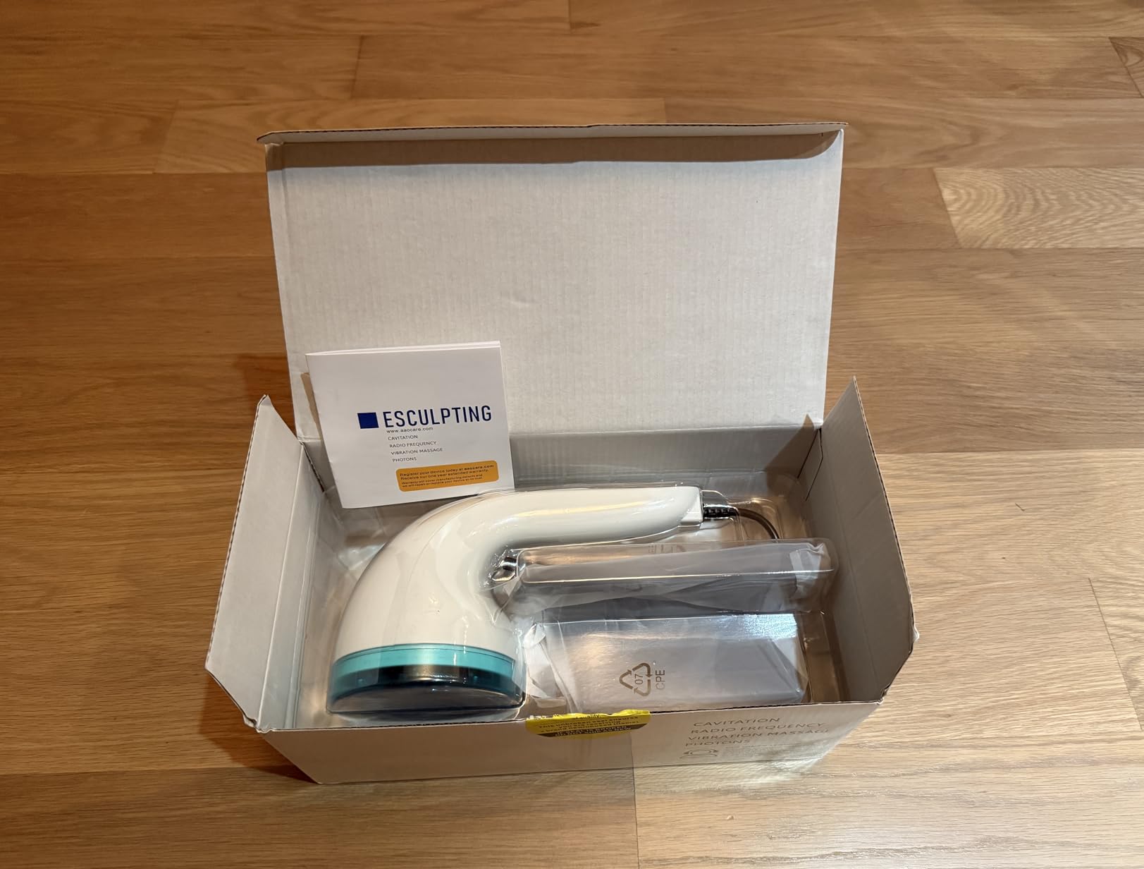 Radio Frequency Induced Heat-Palm NRG Cellulite Body Device customer photo 2