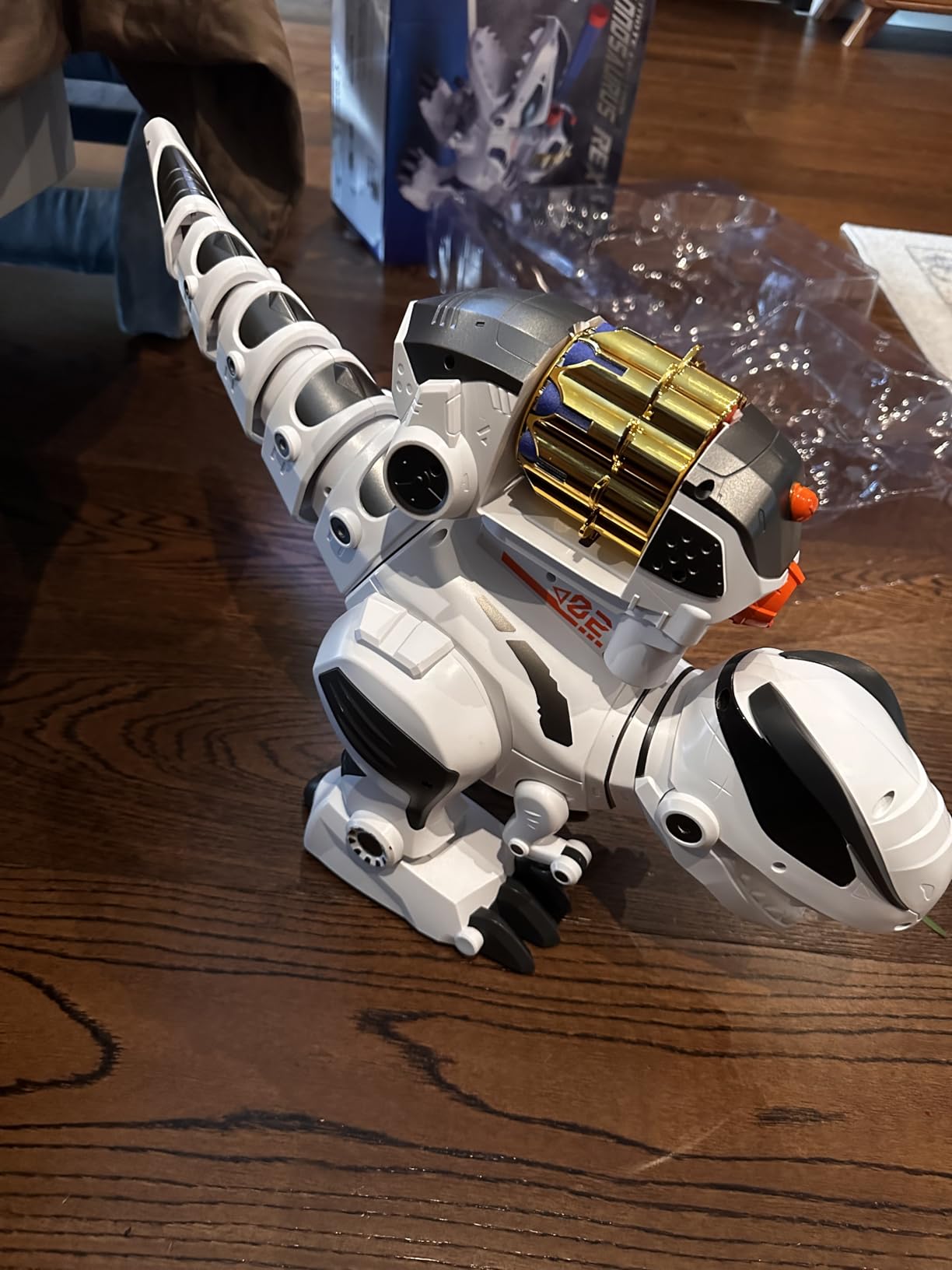 Ruko 8809 Remote Control Robot Dinosaur Toys for Kids, Large Rechargeable Toys, STEM Programmable Interactive with Sound Effects, Birthday Gifts for Boys & Girls Age 3 4 5 6 7 8 customer photo 1