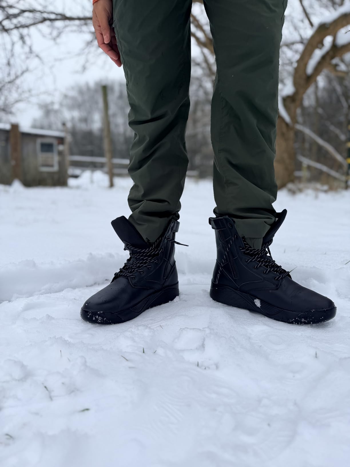 Soulsfeng Heated Boots for Men Women Futuraheat-X Winter Waterproof Warm Snow Boots Rechargeable Electric Heating Boots Foot Warmers customer photo 2