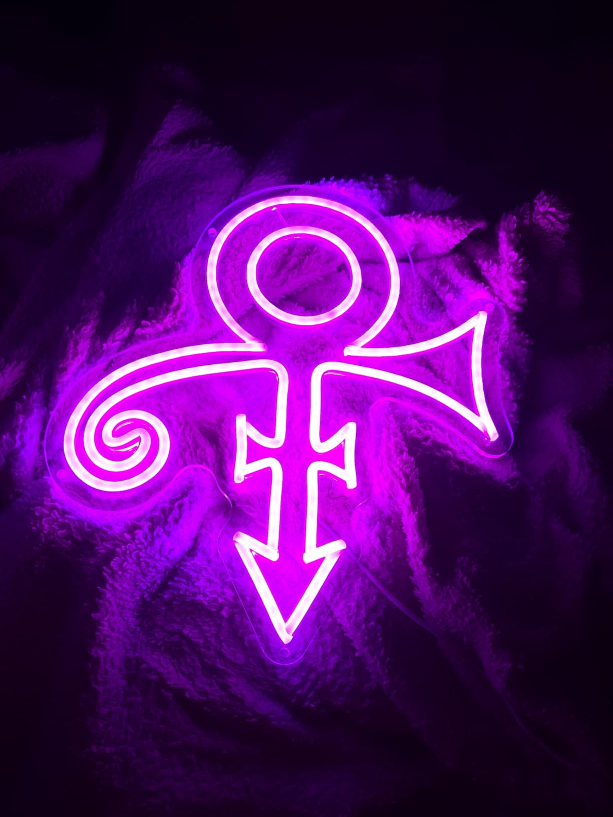 Lock Neon Signs for Wall Decor,Dimmable Game Neon Light for Gamer,Usb Powered Gaming Lights for Man Cave Bedroom Game Room Bar Birthday Gifts(9.8 * 11.8in) customer photo 1