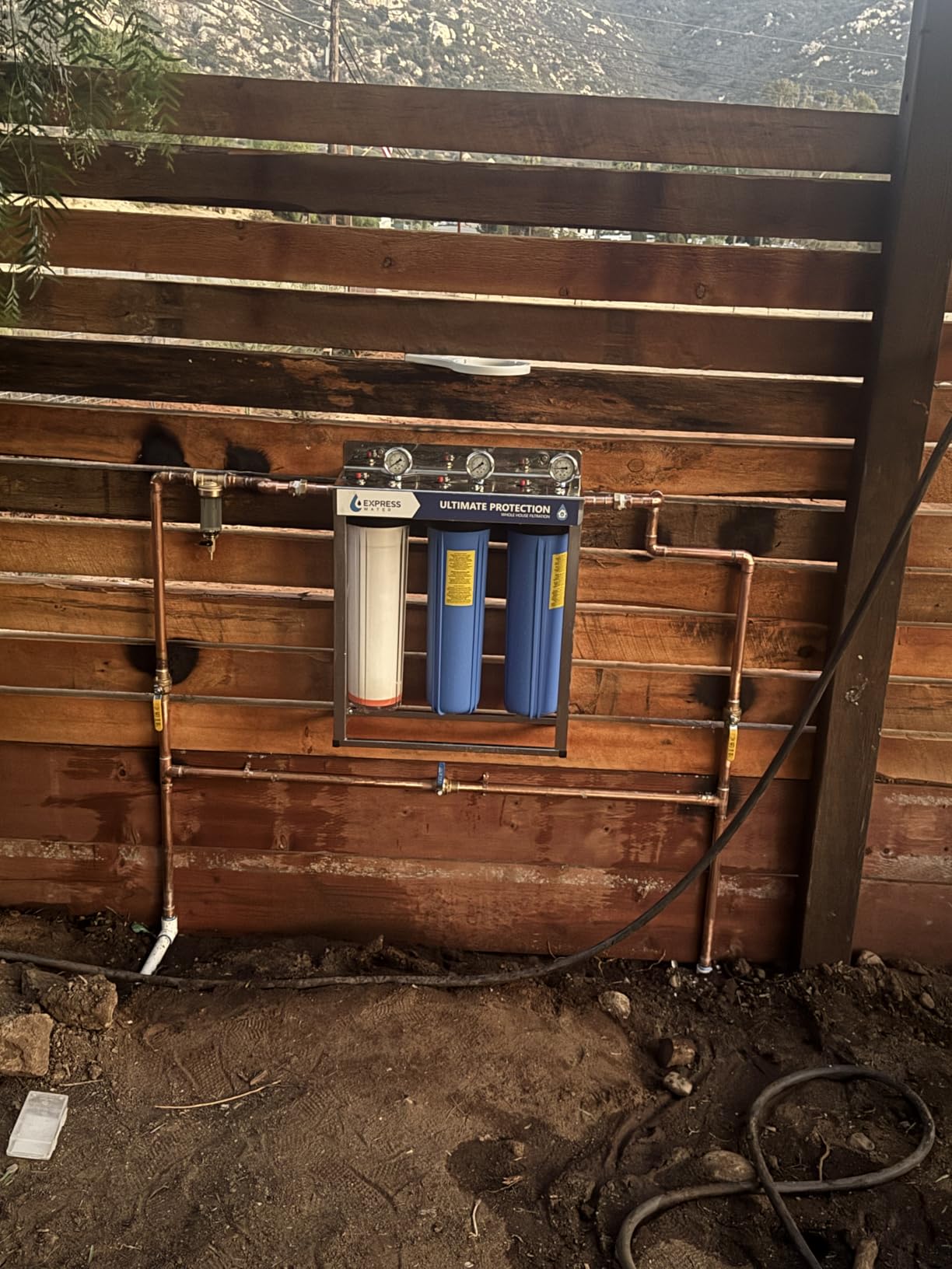 Express Water Whole House Water Filter System | Ultimate Protection | 3 Stage Water Purifier Whole Home, Heavy Metal + Anti-Scale Filters, High Reduction in Scale, Chlorine, PFAs, Lead, Arsenic & more customer photo 2