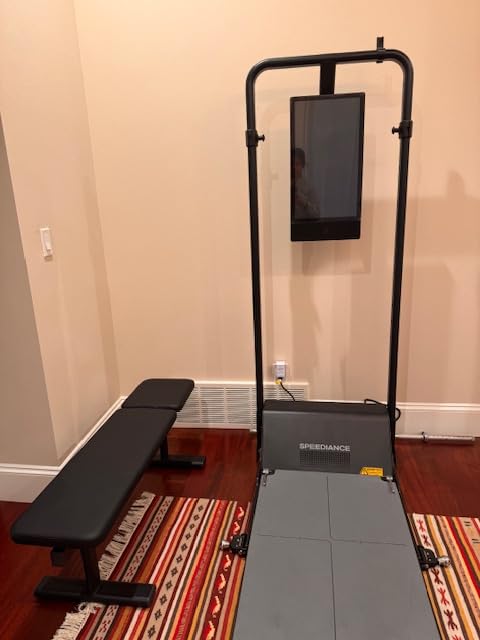 Speediance Smart Home Gym Gym Monster 2, Multi-Functional Gym Machine for Full Body Strength Training, All-in-one Gym Equipment with Digital Weight System customer photo 2