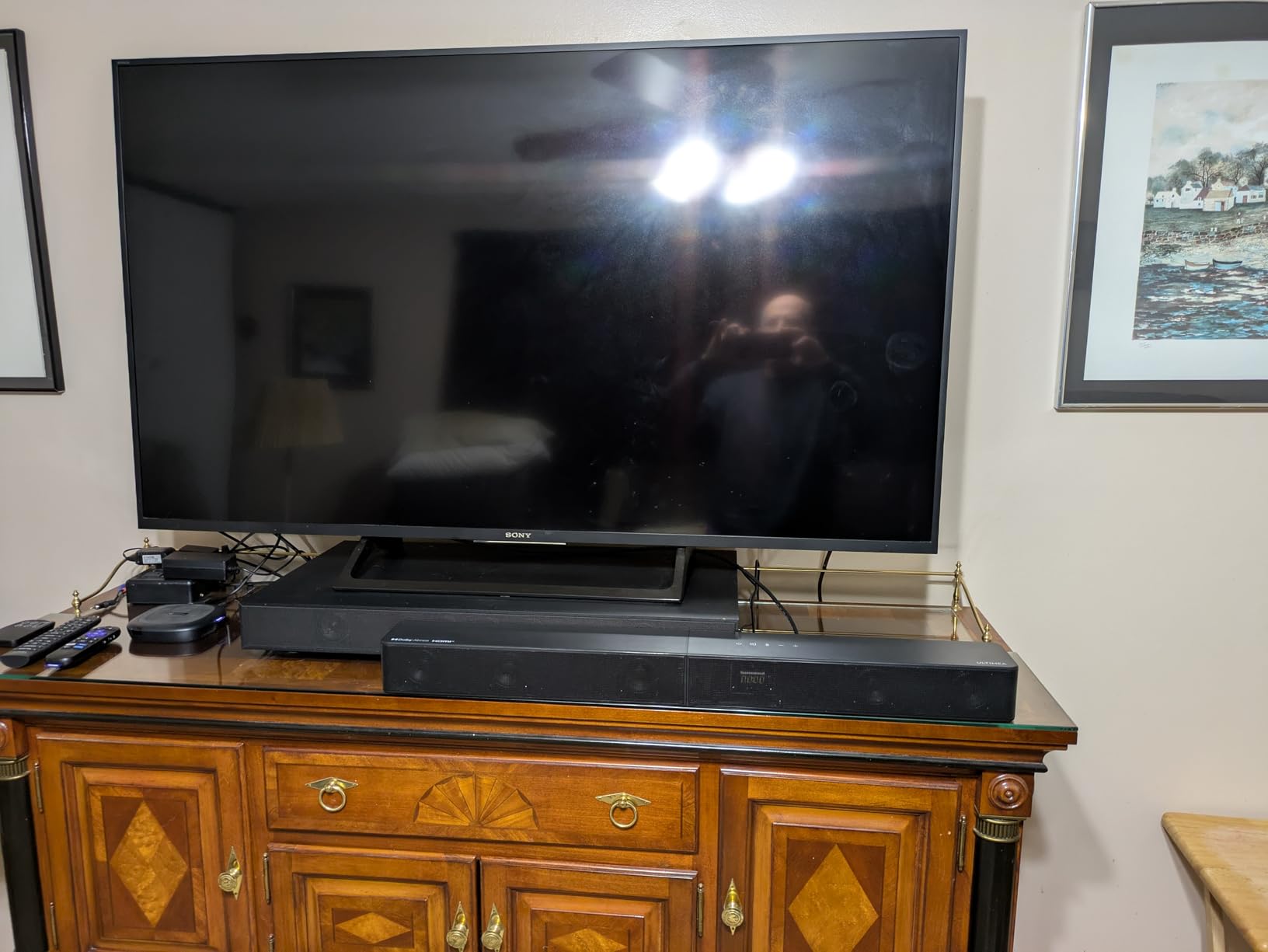 ULTIMEA 7.1ch Soundbar with Wireless Subwoofer, Virtual Surround Sound System for TV, App Control, 410W Peak Power, 4 Wired Surround Speakers, Home Theater Sound System Poseidon D70 customer photo 2