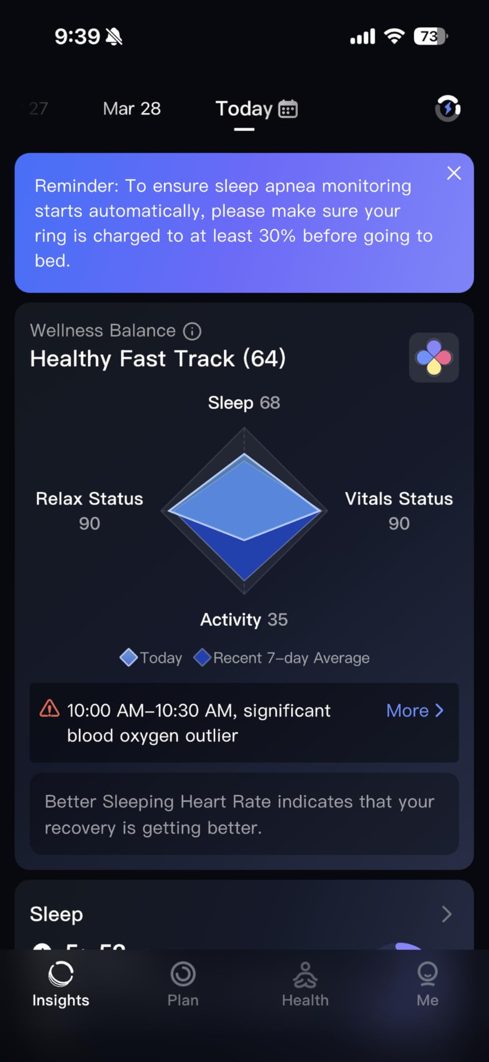 RingConn Gen 2, World's First Smart Ring with Sleep Apnea Monitoring, 12-Day Battery Life, No APP Subscription customer photo 2