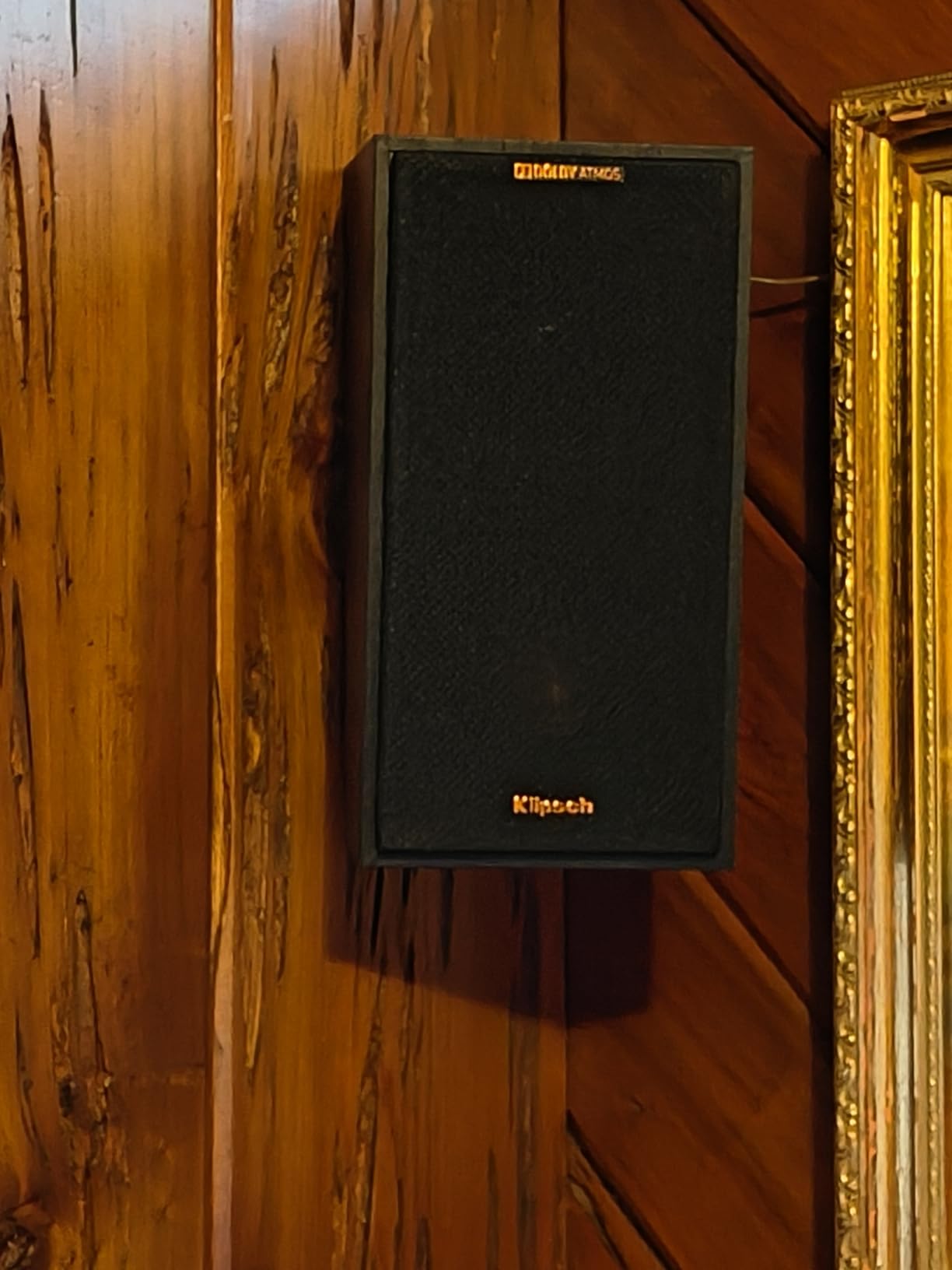 Klipsch Reference R-41SA Dolby Atmos High-Performance, Horn-Loaded Elevation Surround Speaker Set (2 Pairs, 4 Speakers) customer photo 2